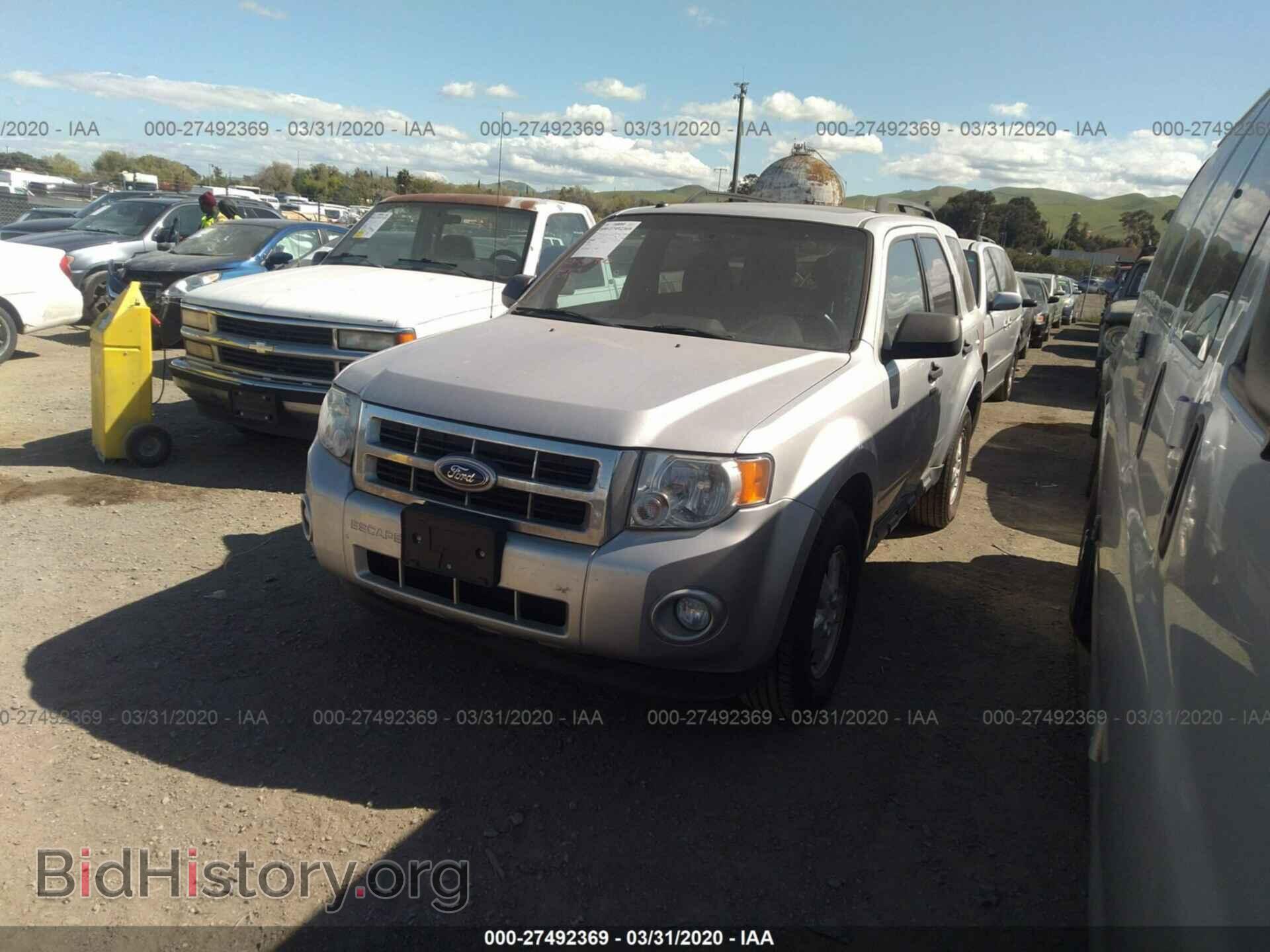 2012 FORD ESCAPE - VIN: 1FMCU0D7XCKB92055 - Фото 2