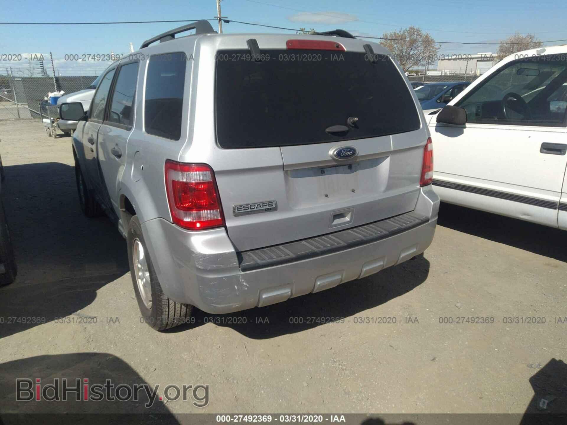 2012 FORD ESCAPE - VIN: 1FMCU0D7XCKB92055 - Фото 3