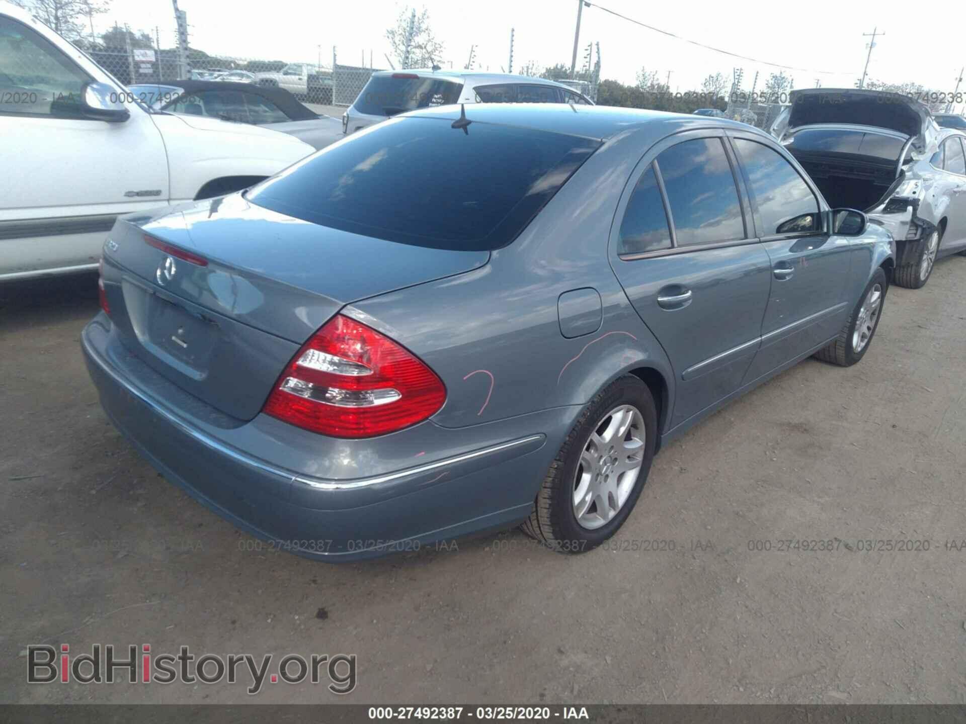 2005 MERCEDES-BENZ E - VIN: WDBUF65J25A697224 - Фото 4