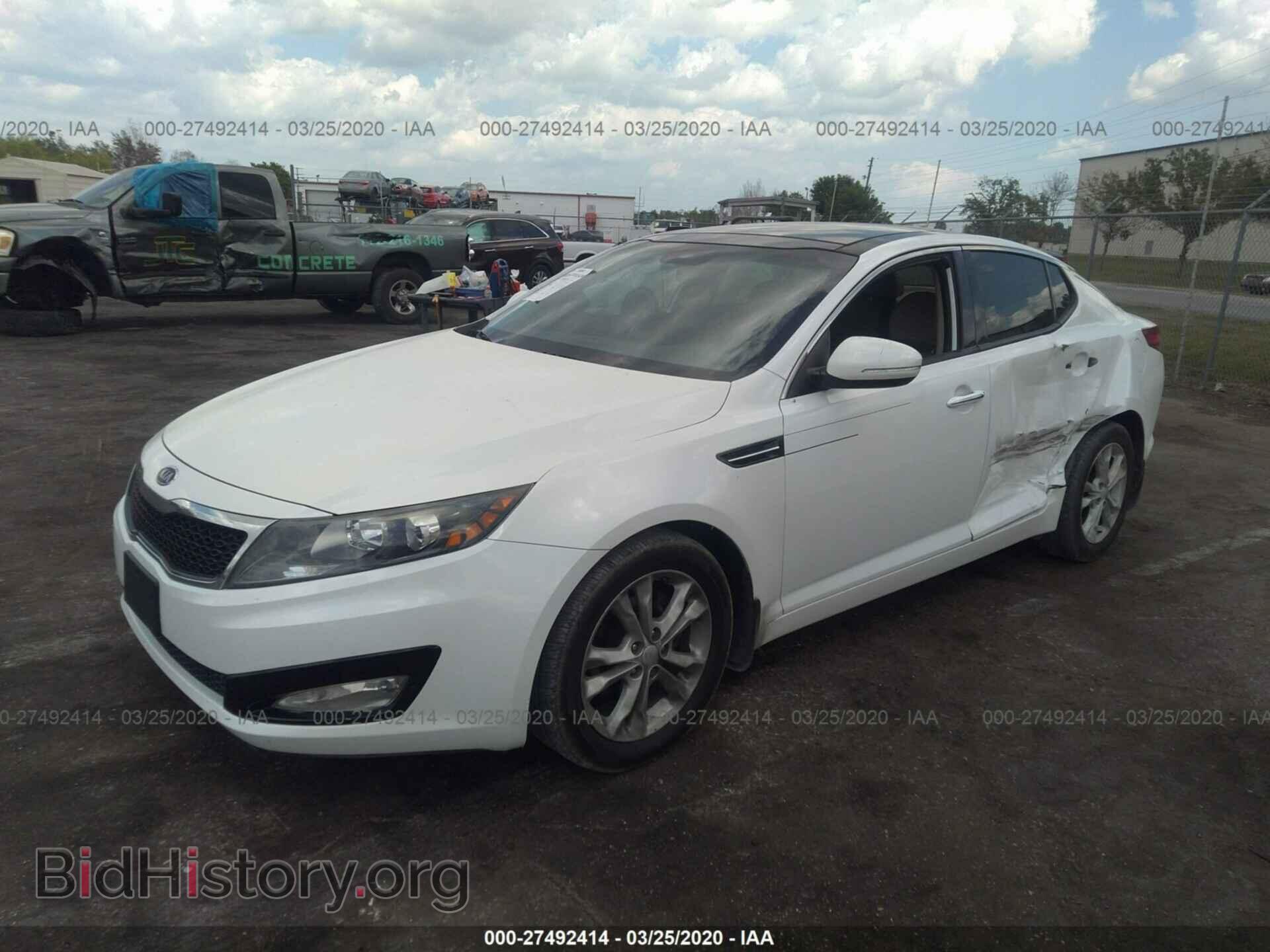 2012 KIA OPTIMA - VIN: 5XXGN4A76CG065151 - Фото 2