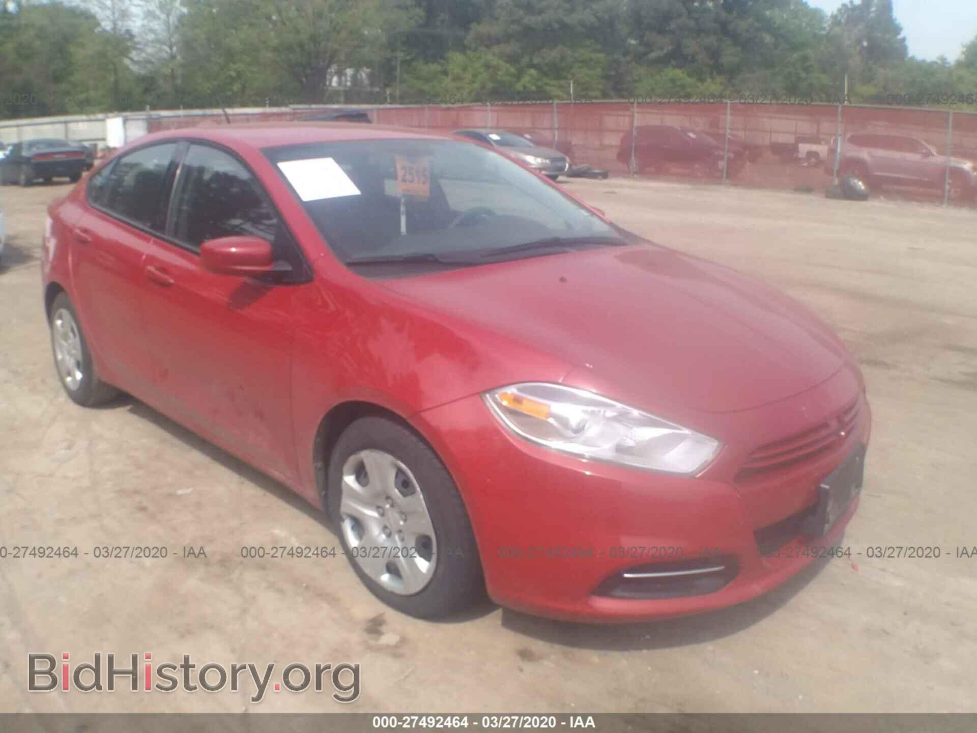 Photo 1C3CDFAA0ED767489 - DODGE DART 2014