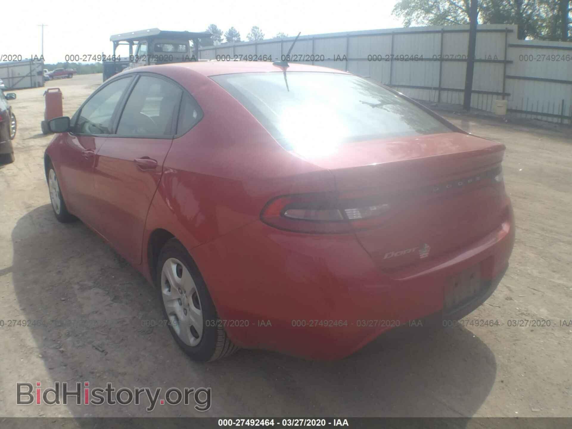 2014 DODGE DART - VIN: 1C3CDFAA0ED767489 - Photo 3