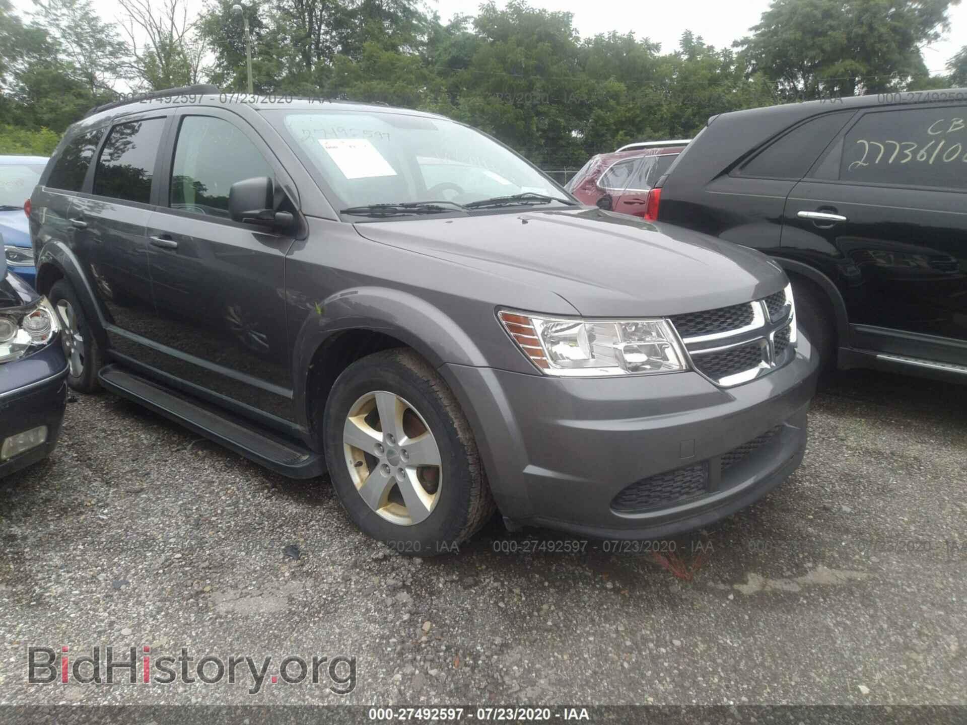 Photo 3C4PDCAB6CT178037 - DODGE JOURNEY 2012