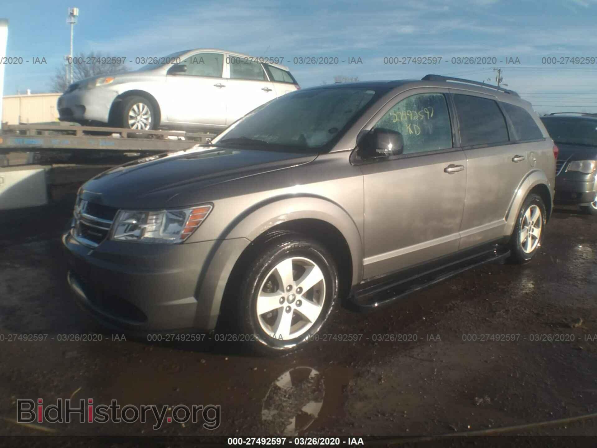 2012 DODGE JOURNEY - VIN: 3C4PDCAB6CT178037 - Фото 2