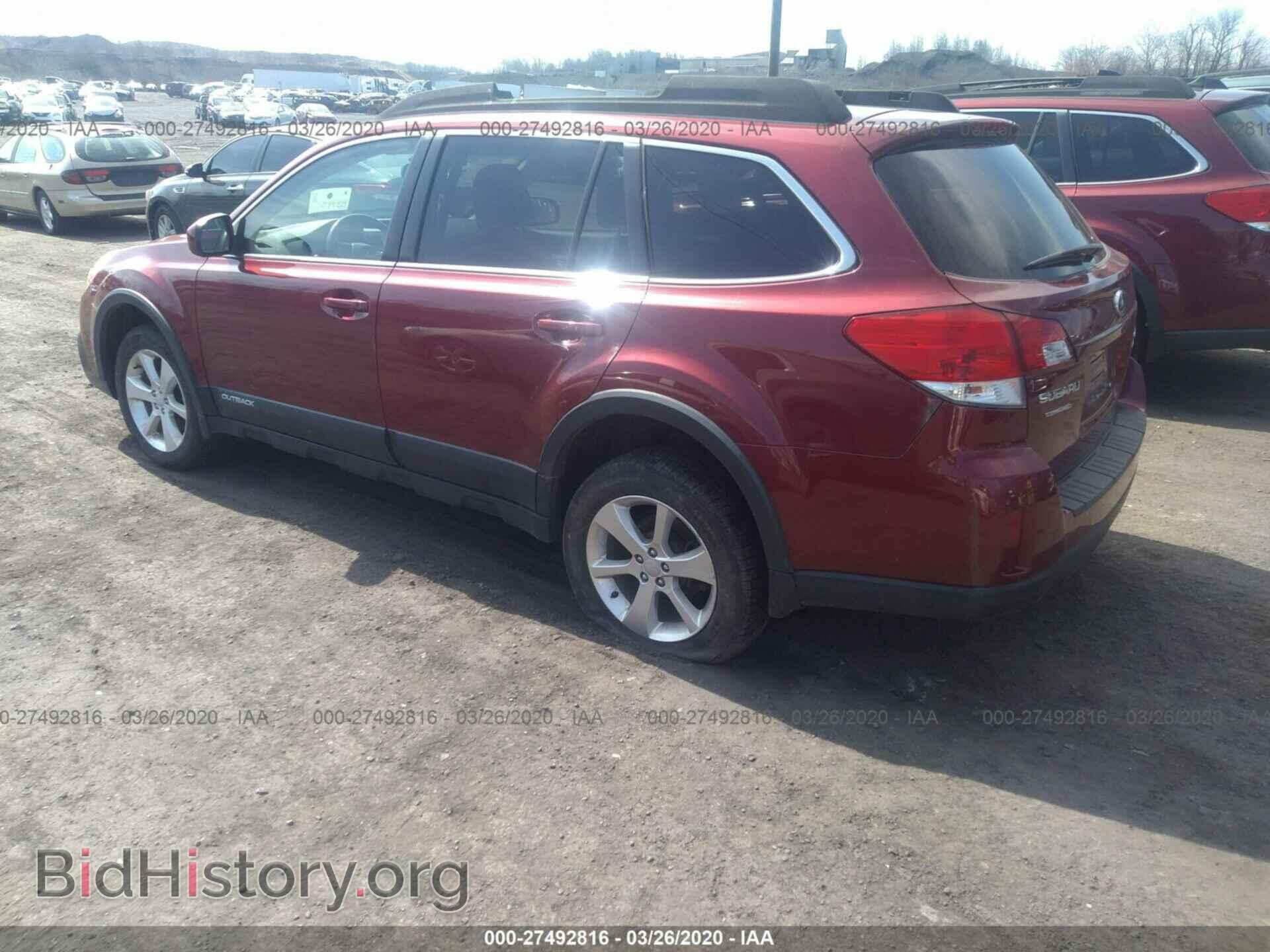 2013 SUBARU OUTBACK - VIN: 4S4BRBGC2D3282278 - Фото 3