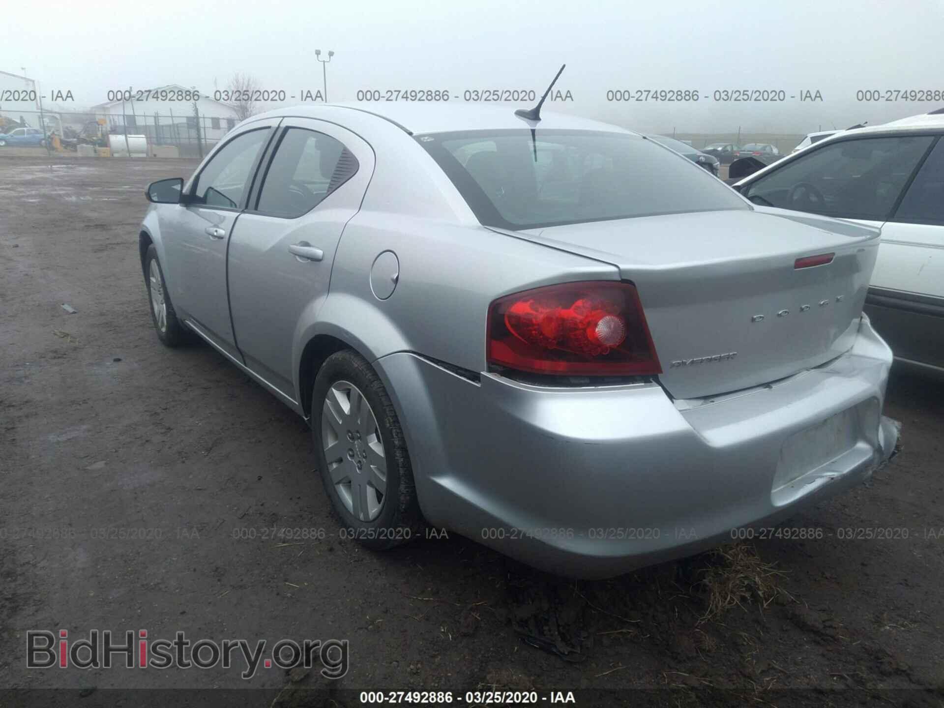 2012 DODGE AVENGER - VIN: 1C3CDZAB3CN198753 - Photo 3