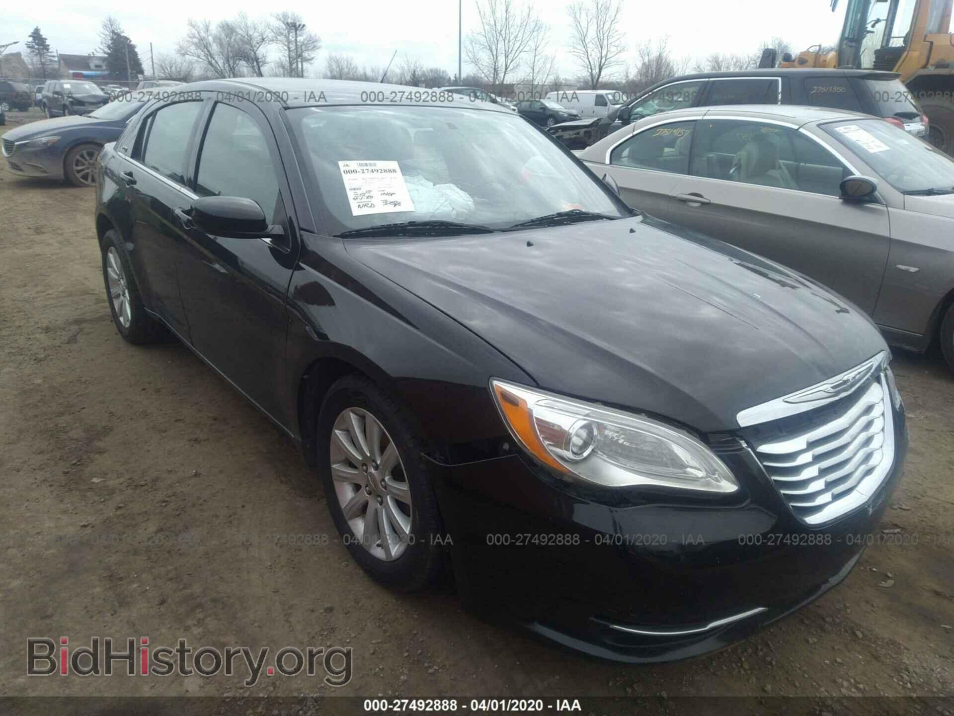 Фотография 1C3CCBAB3CN204190 - CHRYSLER 200 2012