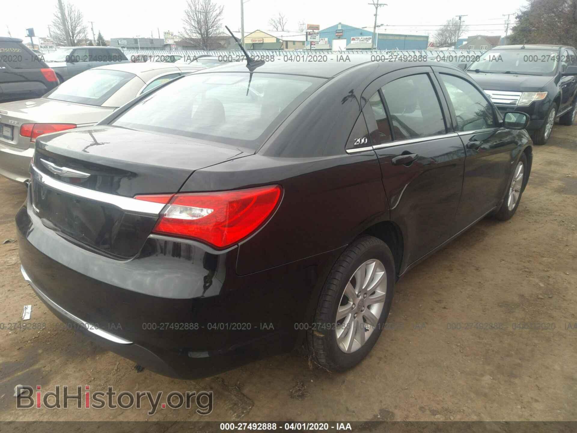 2012 CHRYSLER 200 - VIN: 1C3CCBAB3CN204190 - Фото 4