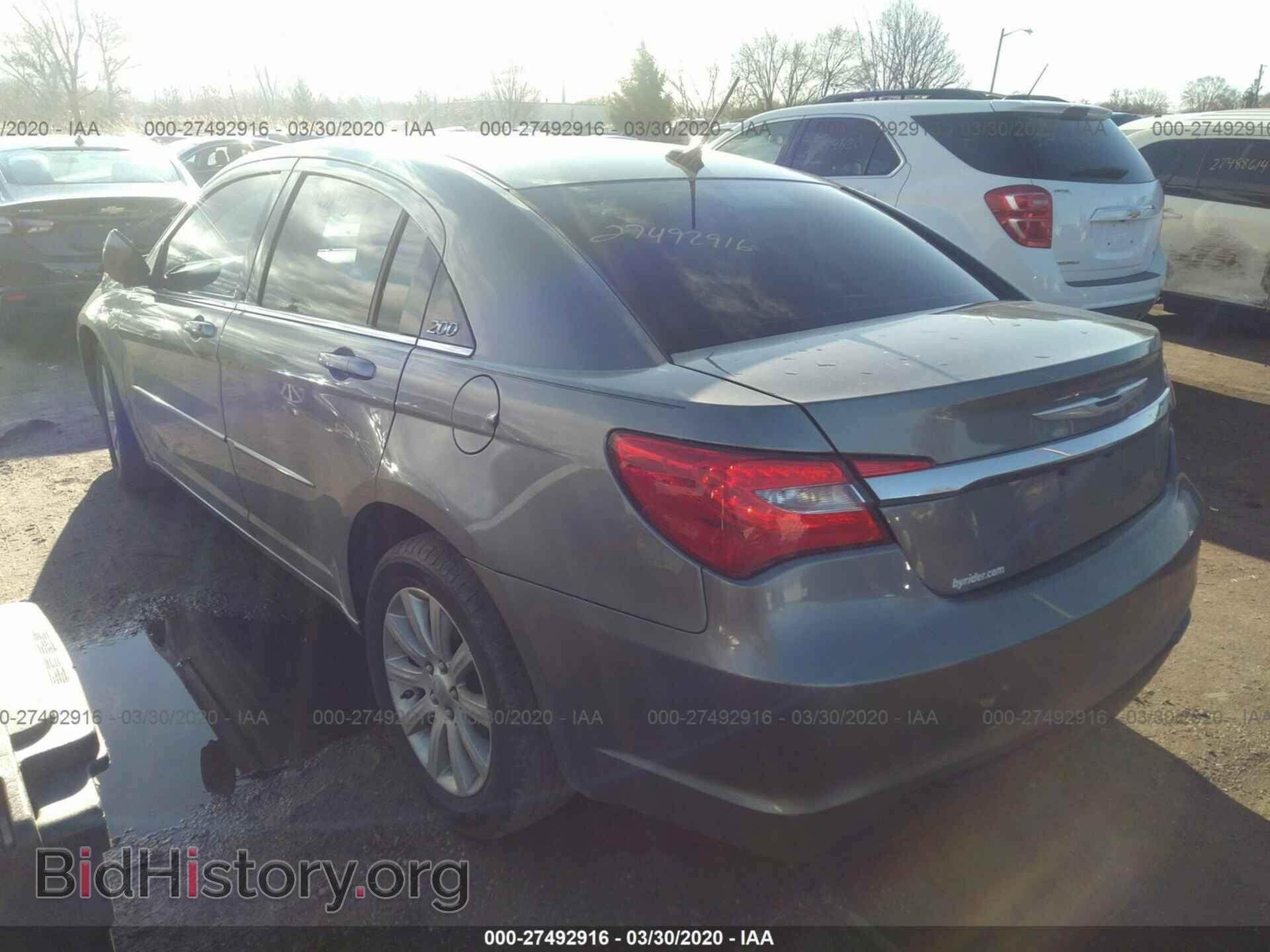 2013 CHRYSLER 200 - VIN: 1C3CCBBB7DN624700 - Фото 3