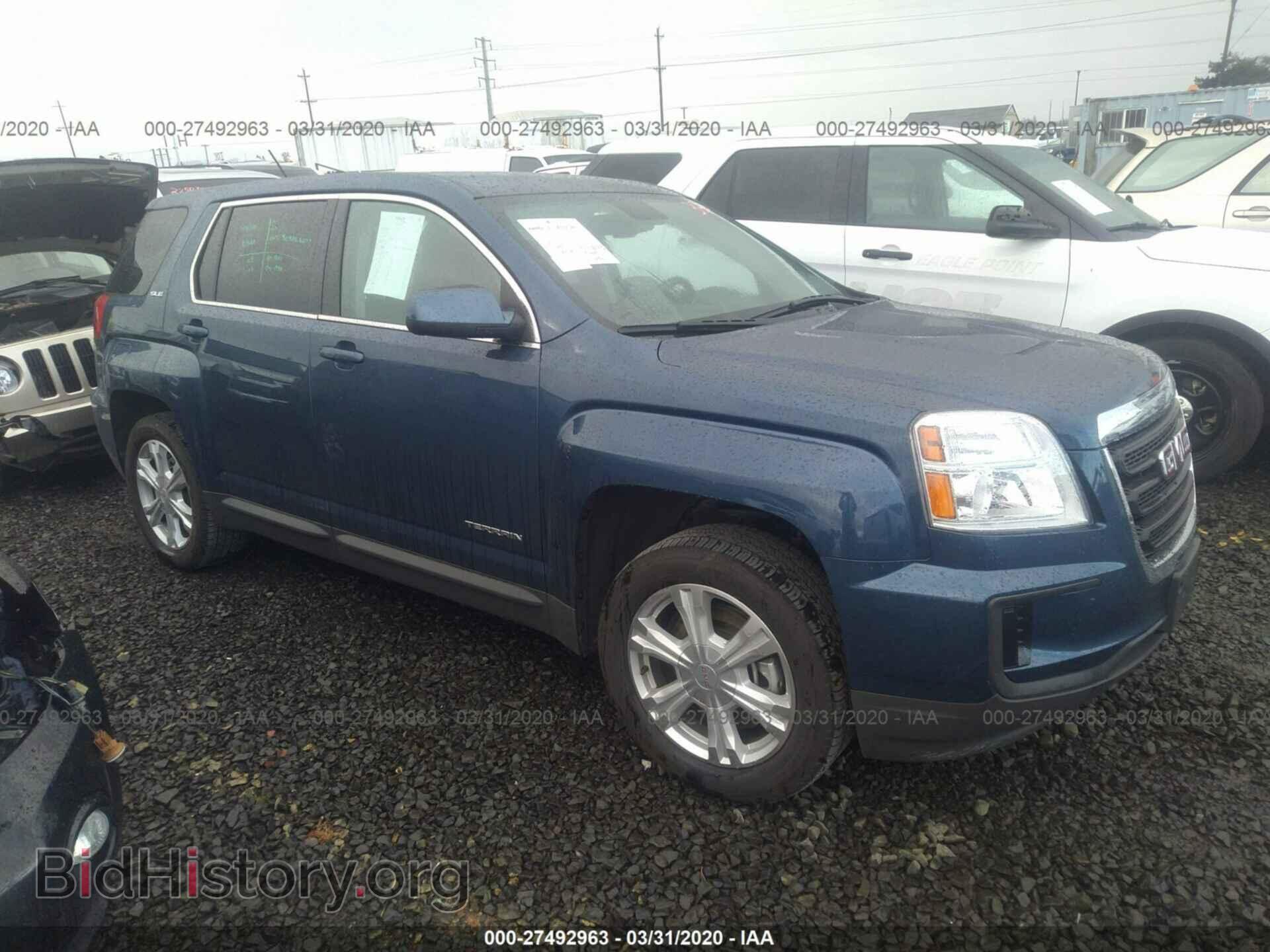 Фотография 2GKALMEK7H6166200 - GMC TERRAIN 2017