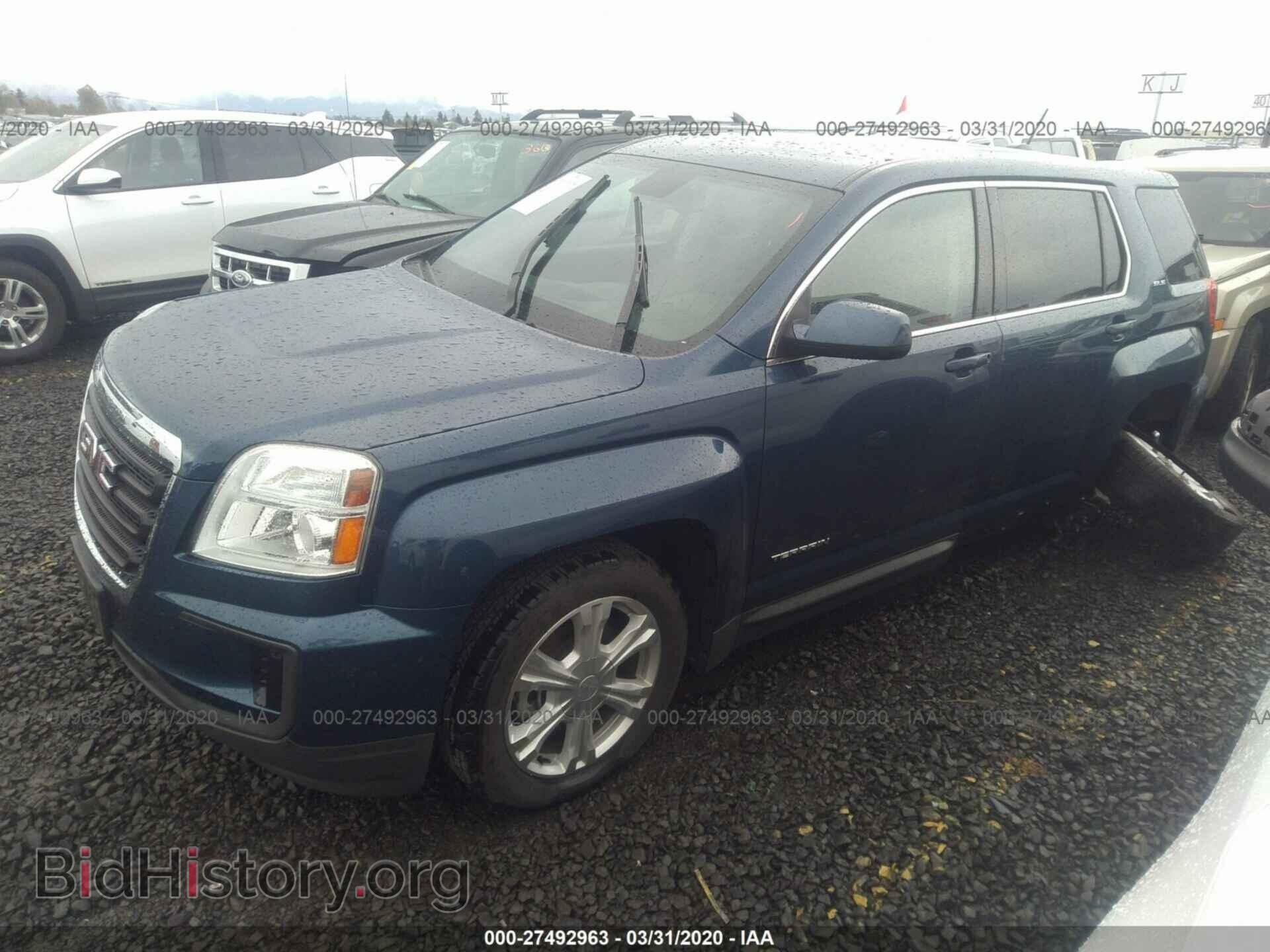 2017 GMC TERRAIN - VIN: 2GKALMEK7H6166200 - Фото 2