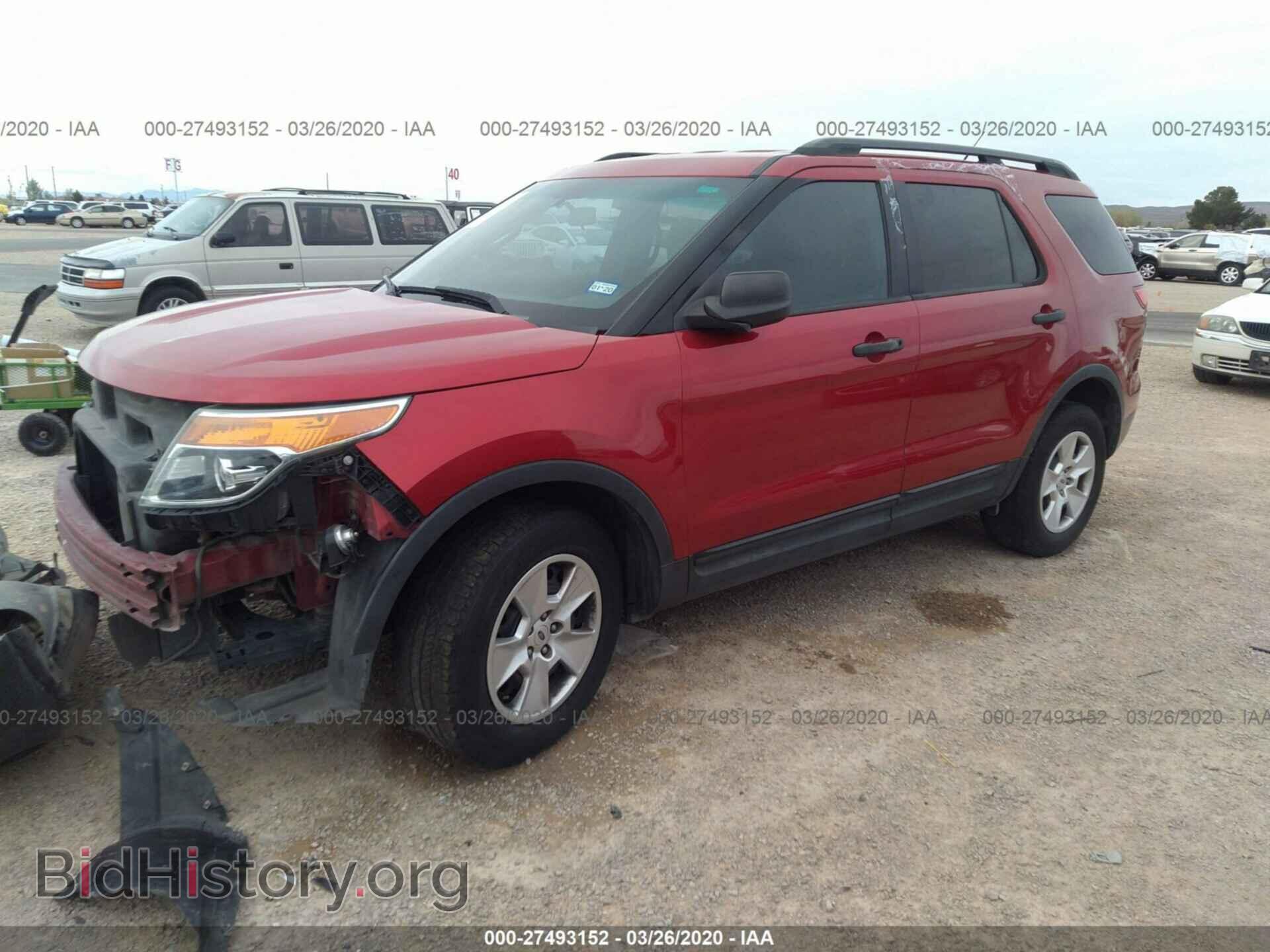 2011 FORD EXPLORER - VIN: 1FMHK7B85BGA11087 - Фото 2