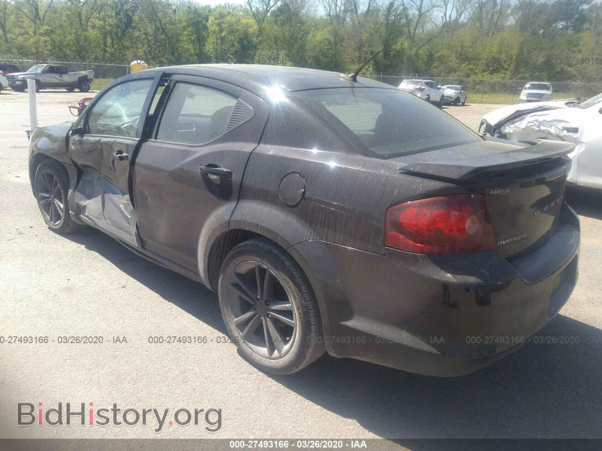 2014 DODGE AVENGER - VIN: 1C3CDZAB0EN182660 - Фото 3