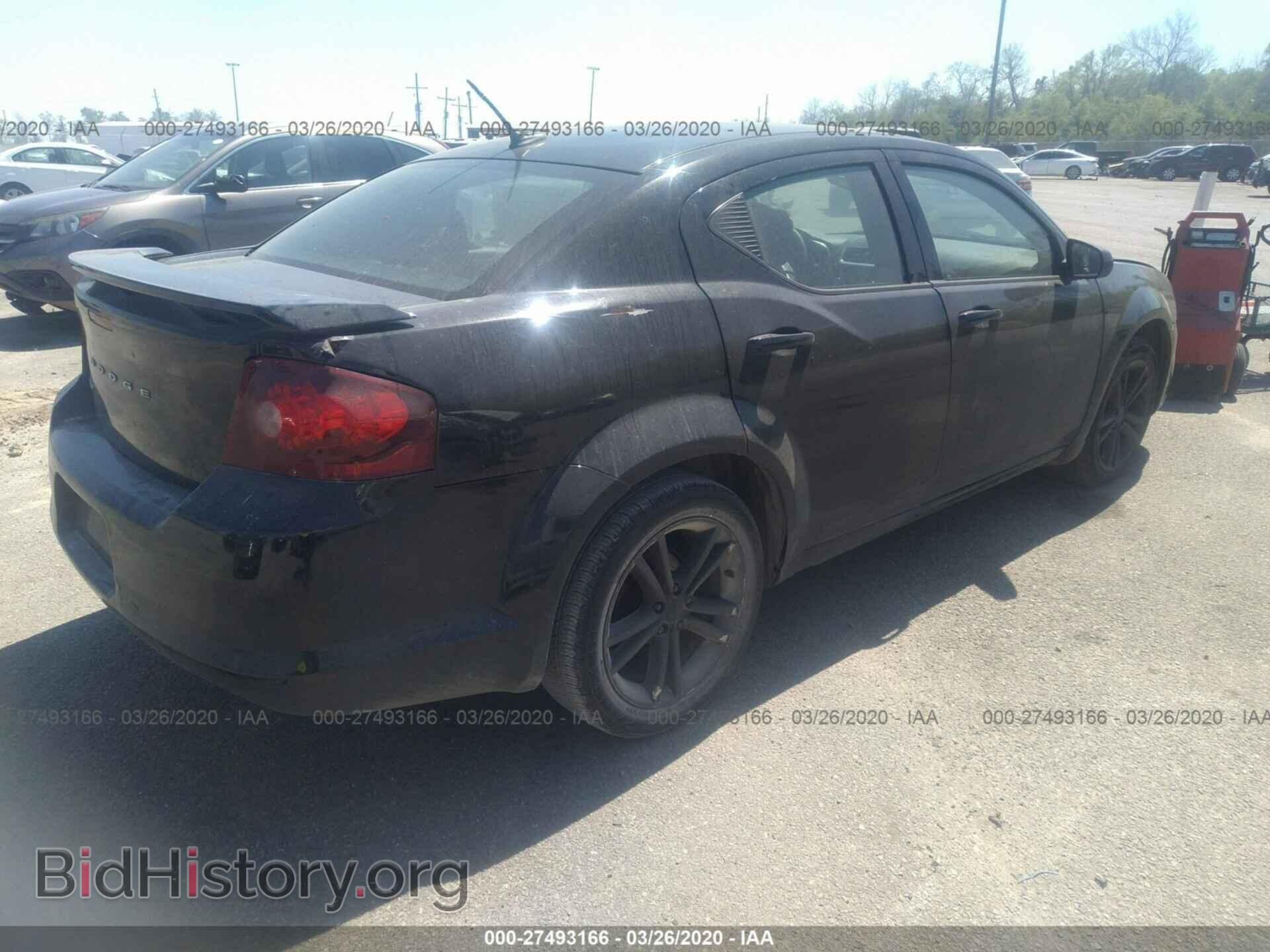 2014 DODGE AVENGER - VIN: 1C3CDZAB0EN182660 - Фото 4