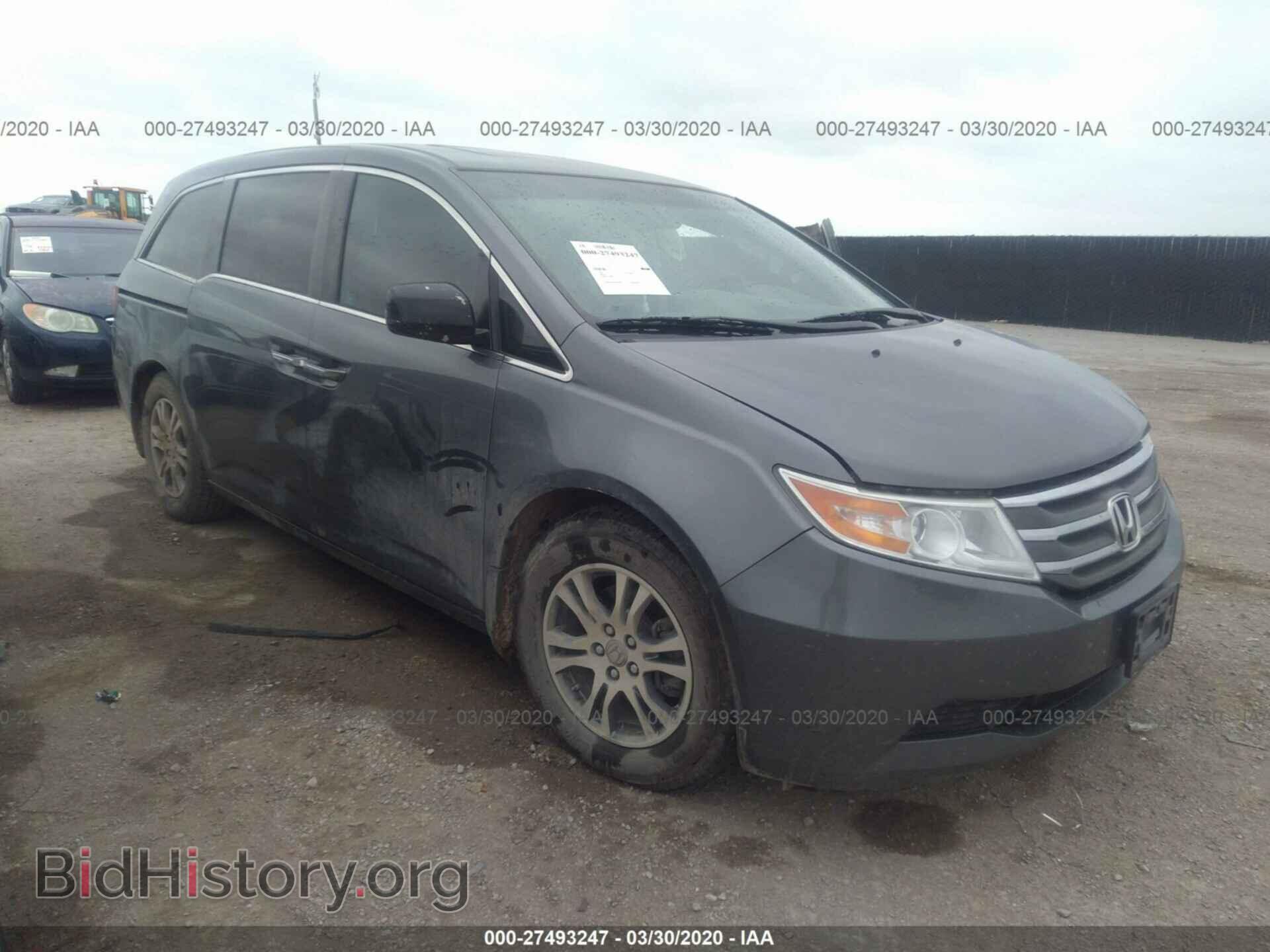 Фотография 5FNRL5H65BB093395 - HONDA ODYSSEY 2011