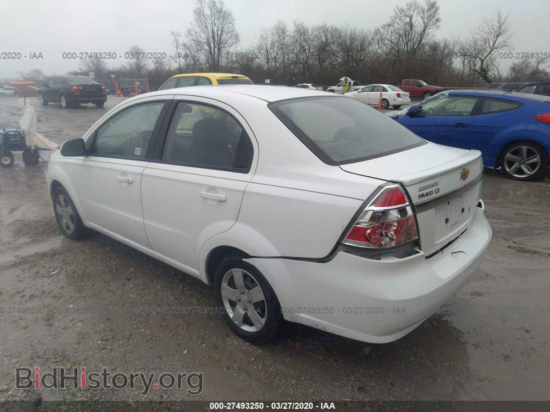 2011 CHEVROLET AVEO - VIN: KL1TD5DE1BB132588 - Фото 3