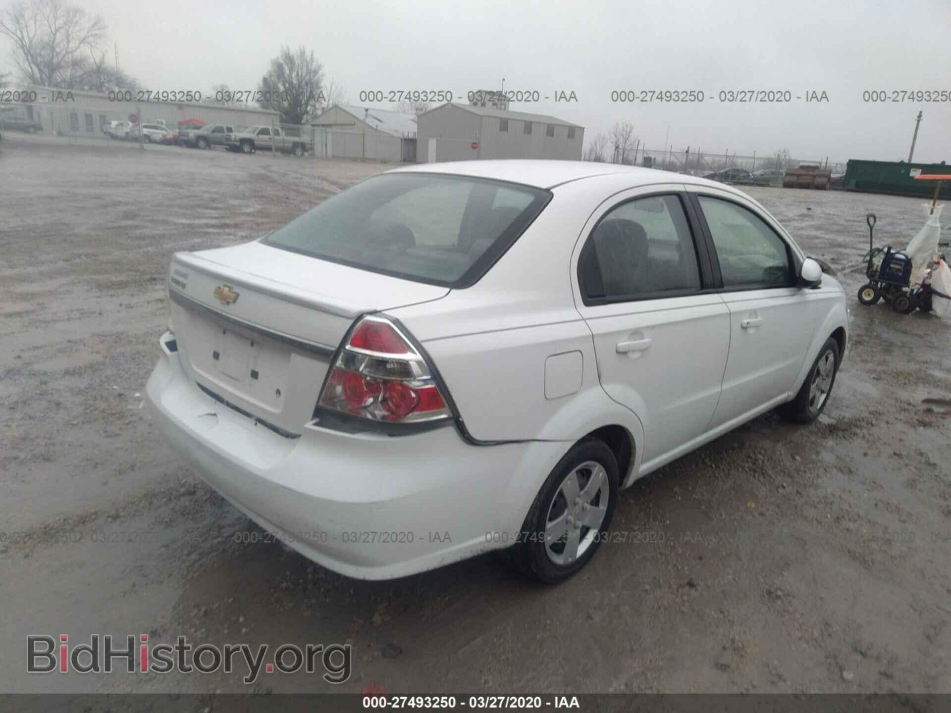 2011 CHEVROLET AVEO - VIN: KL1TD5DE1BB132588 - Фото 4