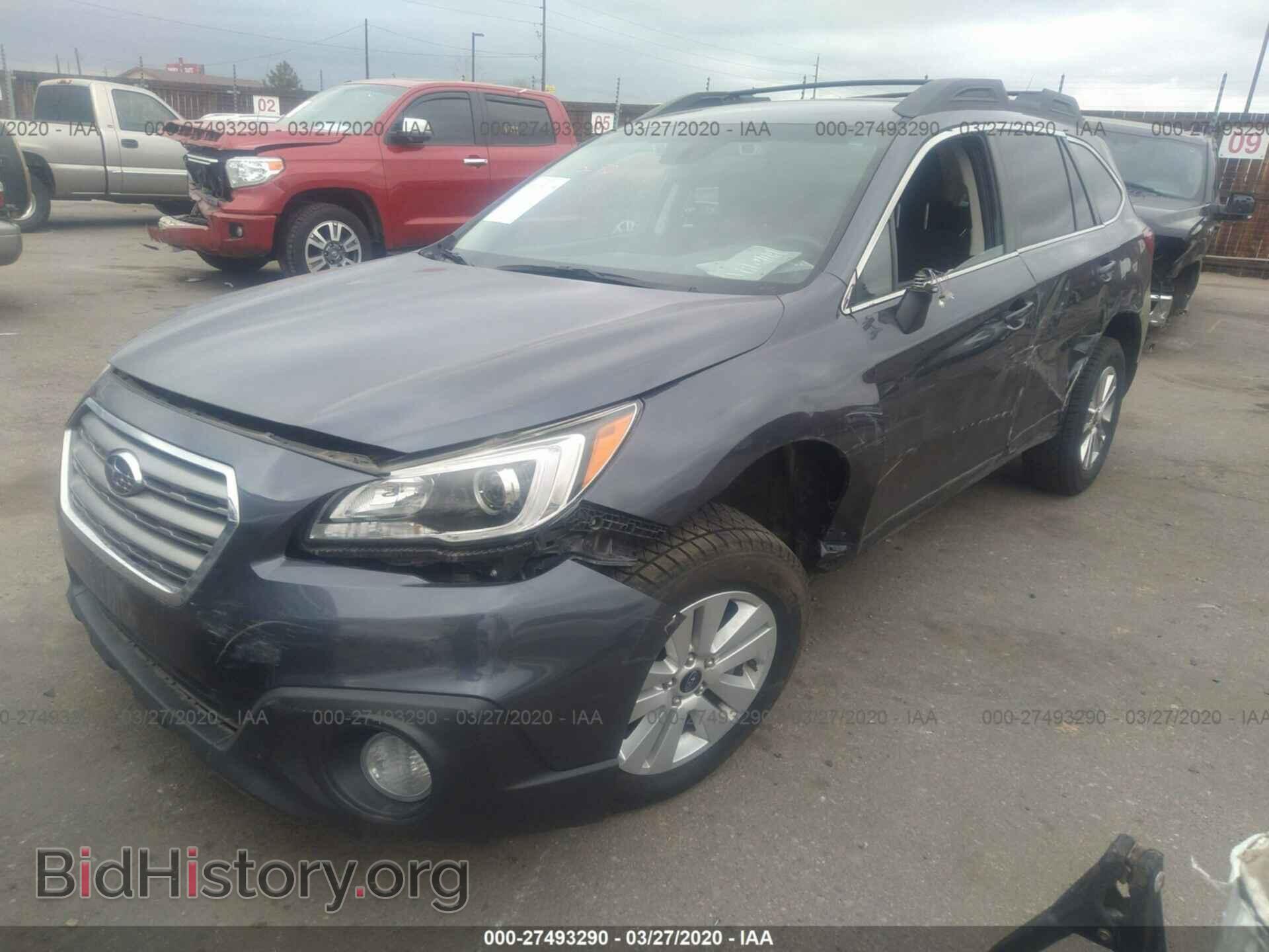2017 SUBARU OUTBACK - VIN: 4S4BSAFC2H3404496 - Фото 2