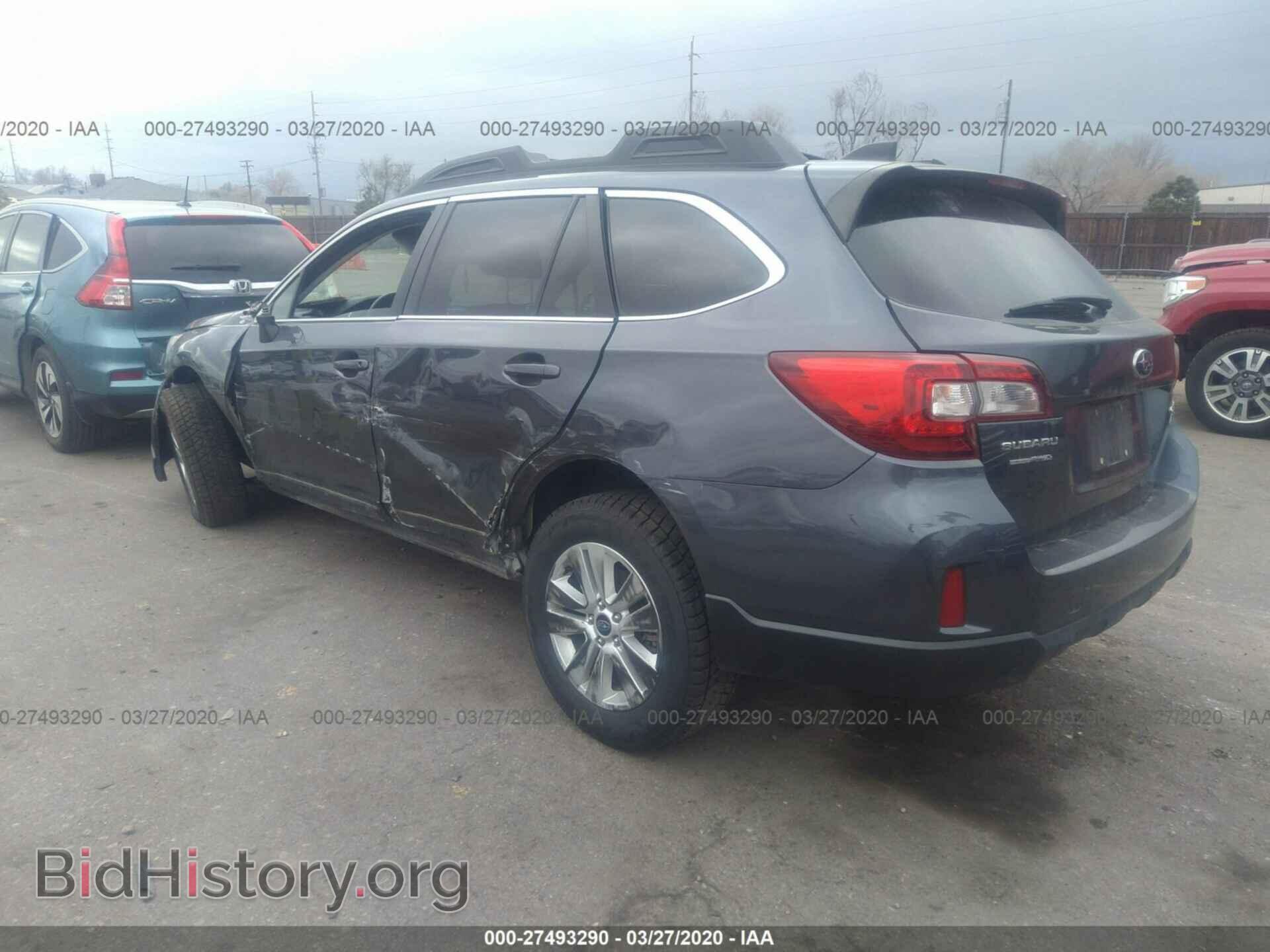 2017 SUBARU OUTBACK - VIN: 4S4BSAFC2H3404496 - Фото 3
