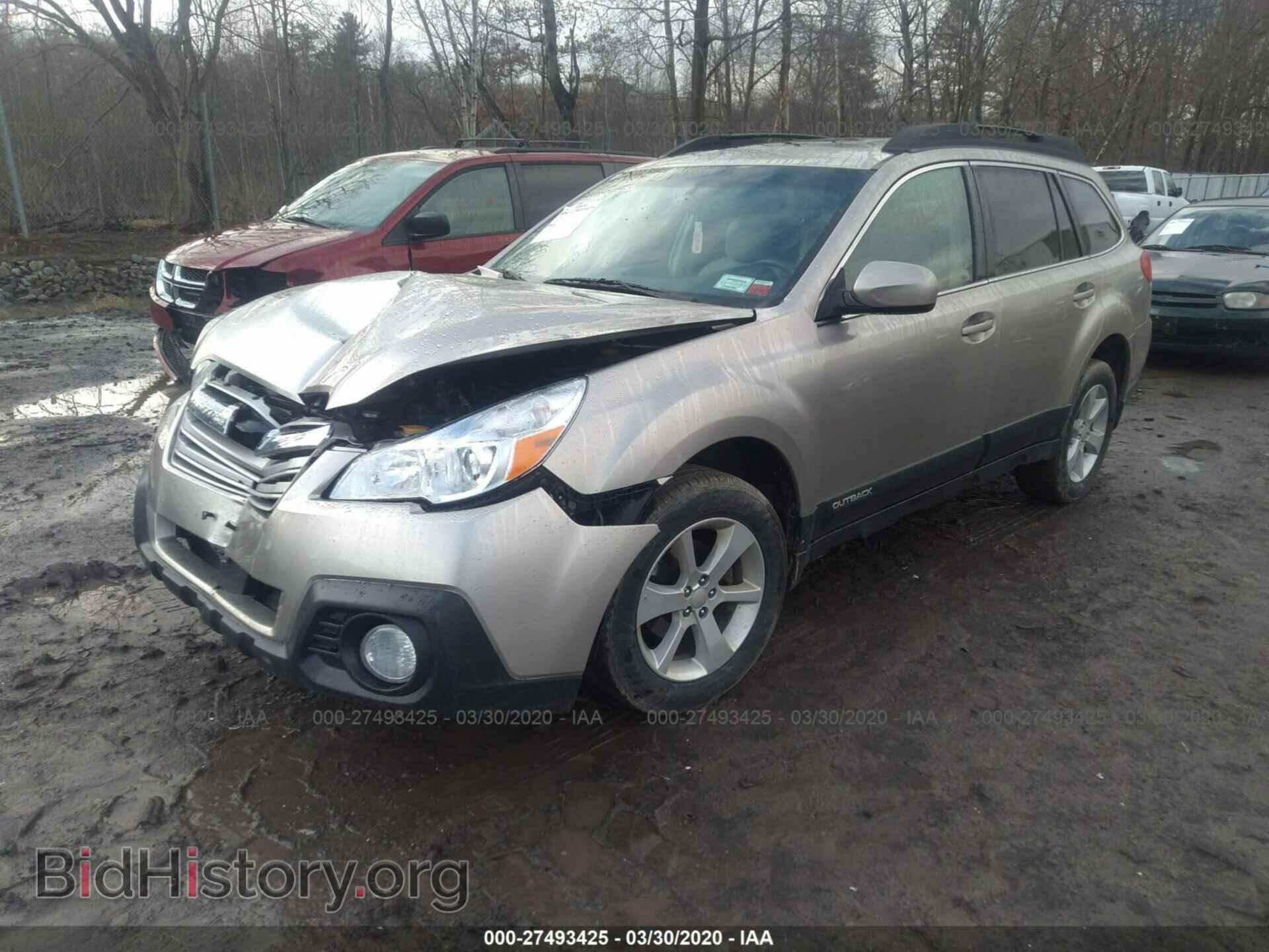 2014 SUBARU OUTBACK - VIN: 4S4BRBDC9E3251731 - Фото 2