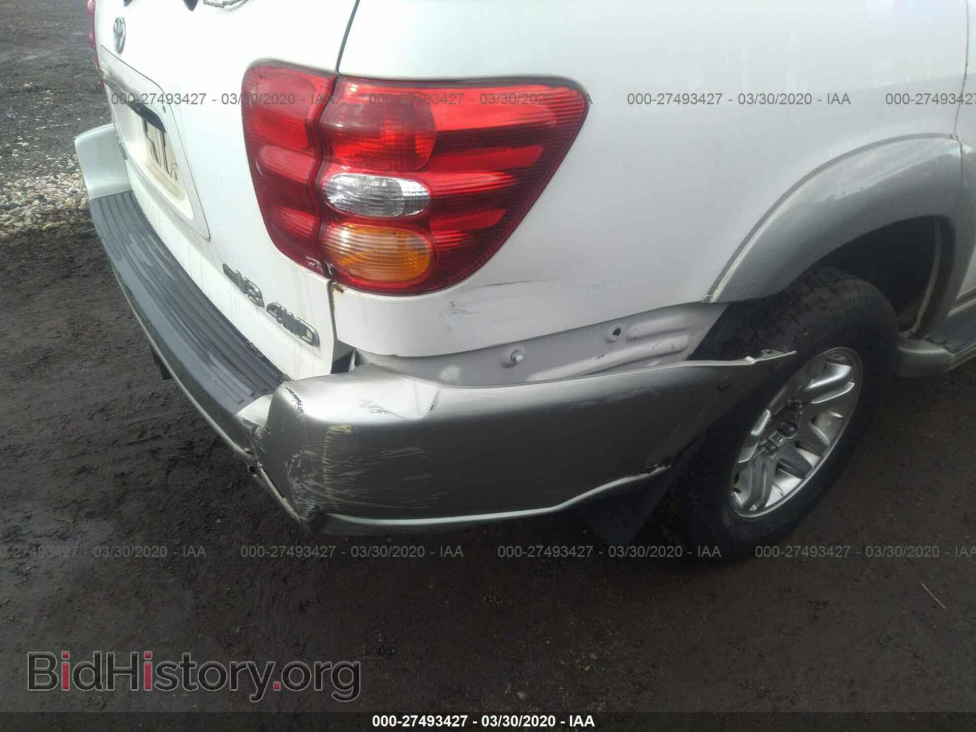 2003 TOYOTA SEQUOIA - VIN: 5TDBT44AX3S190336 - Фото 6