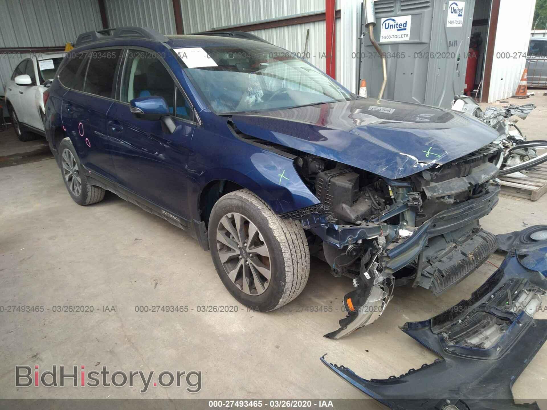 Фотография 4S4BSANC8H3398317 - SUBARU OUTBACK 2017