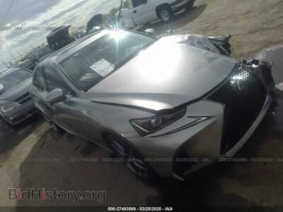 2017 Lexus IS 200t, серый — VIN JTHBA1D28H5048866, IAAI