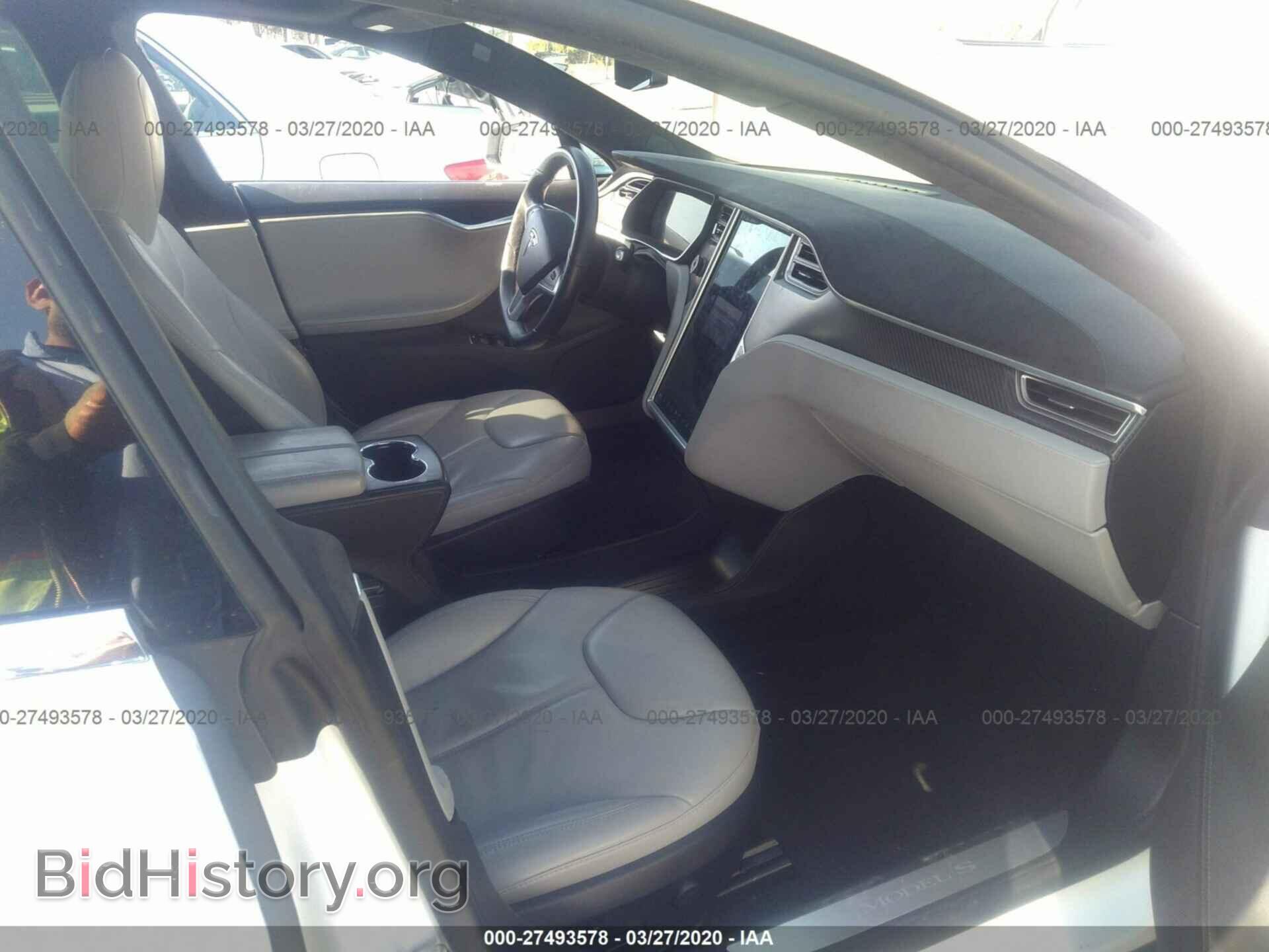 2014 TESLA MODEL S - VIN: 5YJSA1H1XEFP62222 - Фото 5