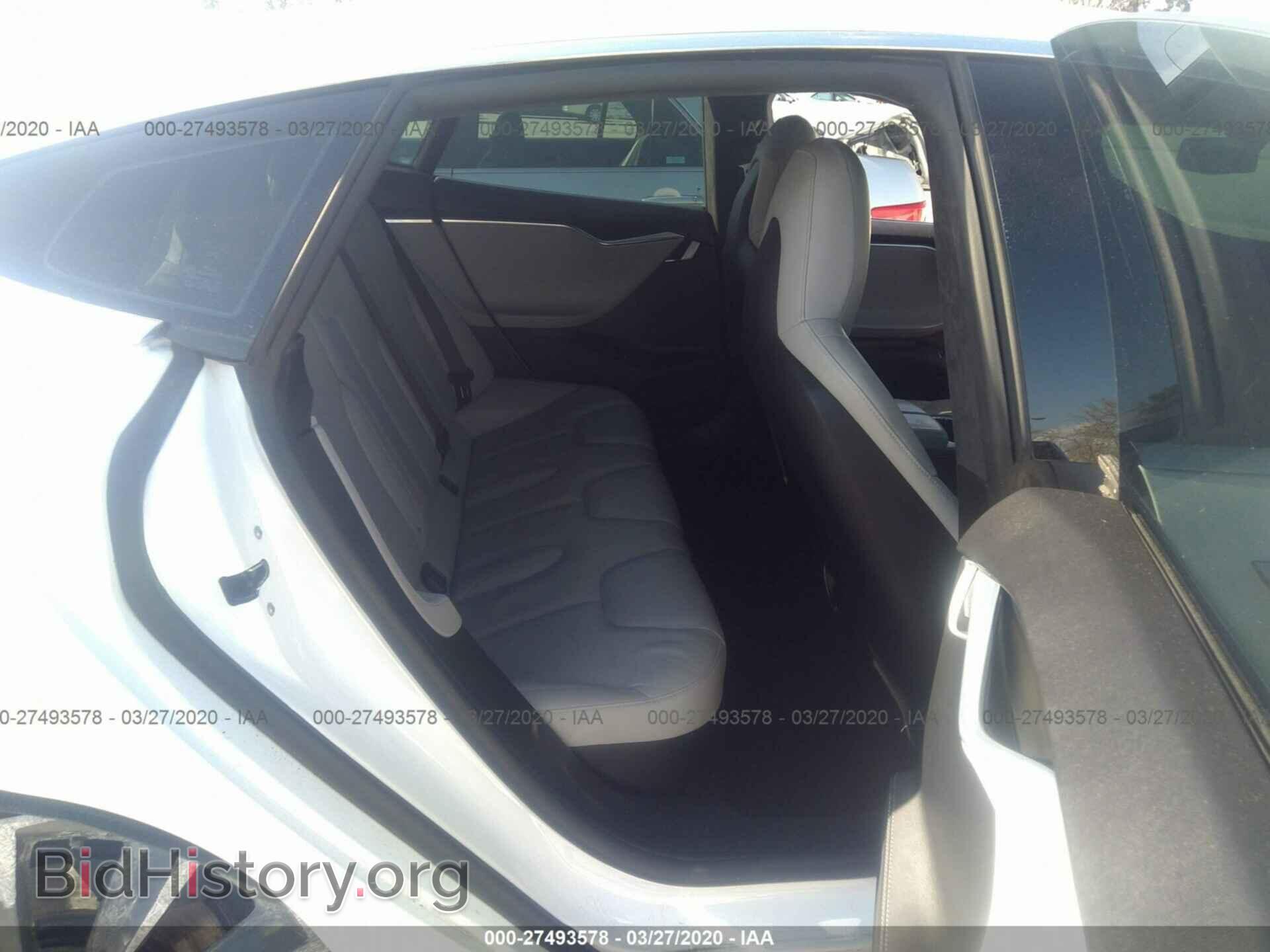 2014 TESLA MODEL S - VIN: 5YJSA1H1XEFP62222 - Фото 8