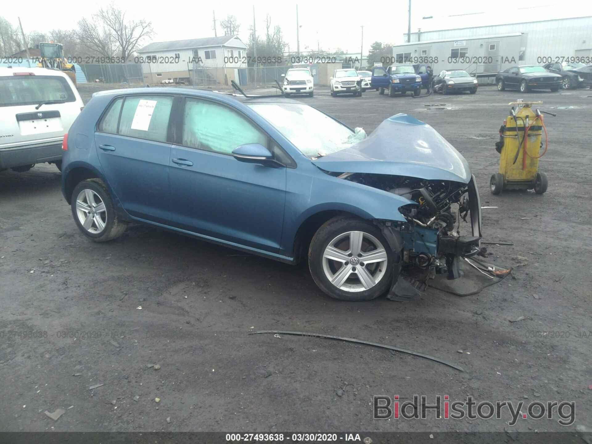 Photo 3VW117AU7HM074534 - VOLKSWAGEN GOLF 2017