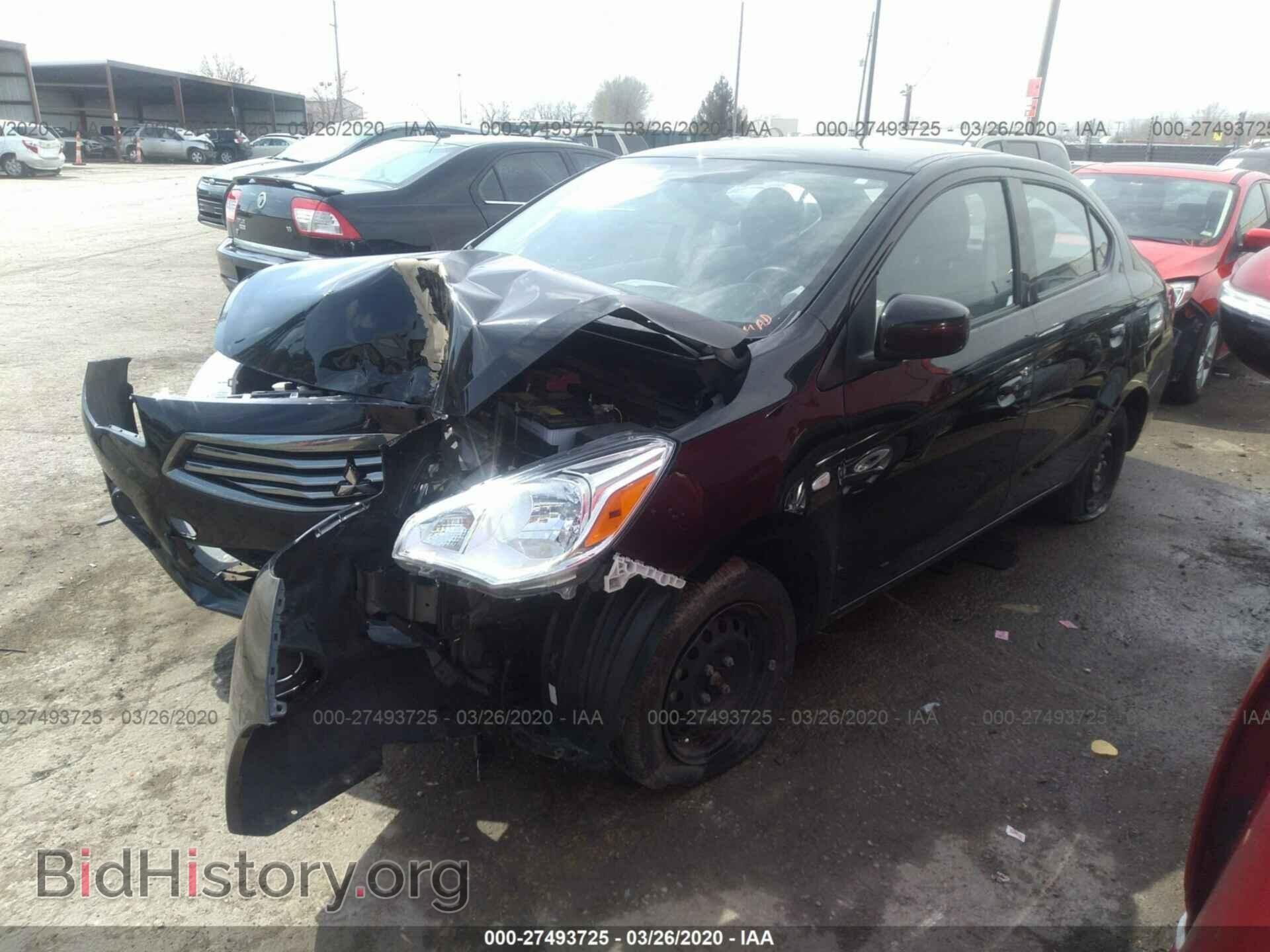 2017 MITSUBISHI MIRAGE - VIN: ML32F3FJ3HHF09981 - Фото 2