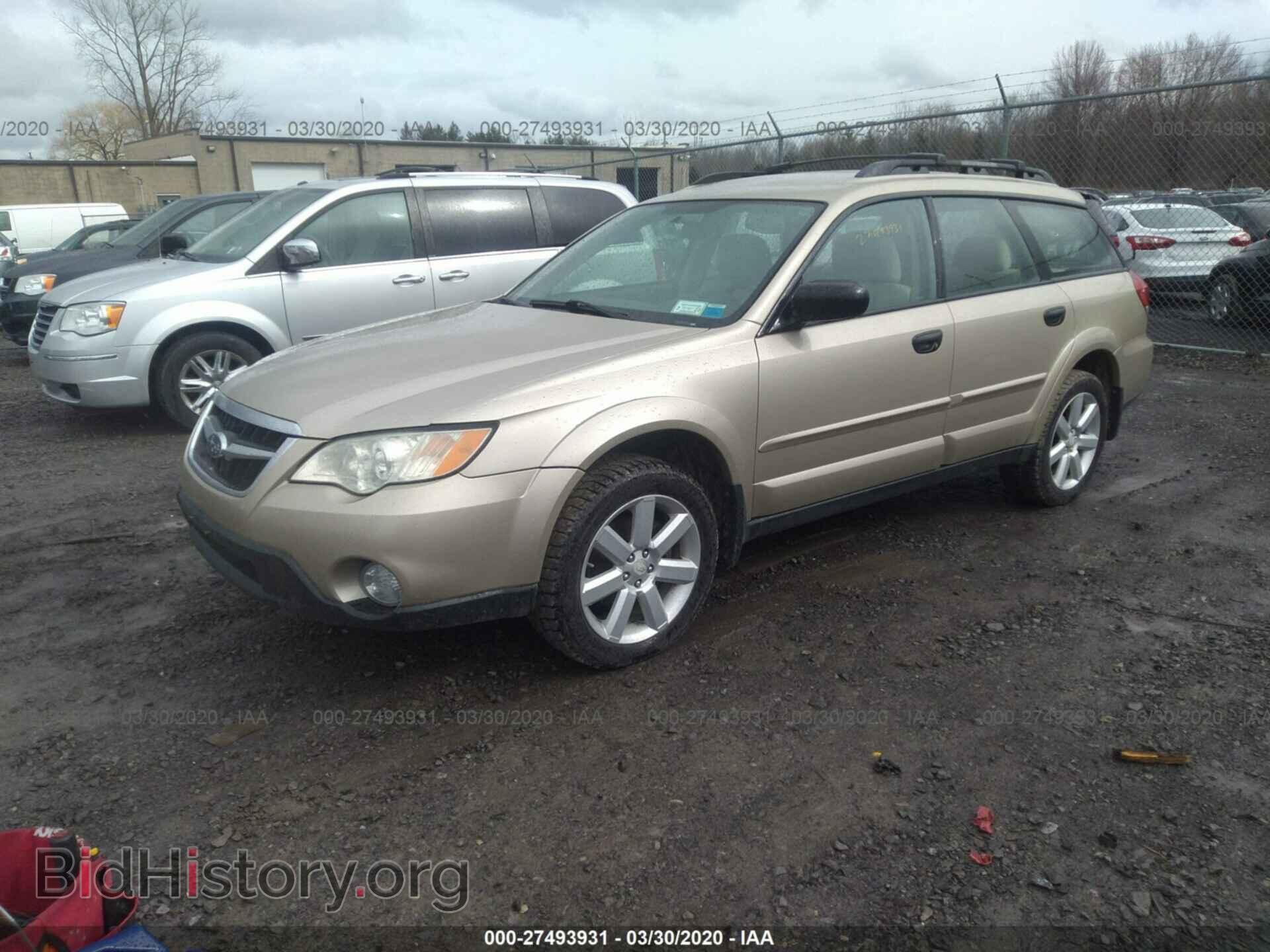2008 SUBARU OUTBACK - VIN: 4S4BP61C387365576 - Фото 2