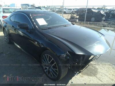 2015 Lexus RC 350, black — VIN JTHHE5BC8F5002727, IAAI