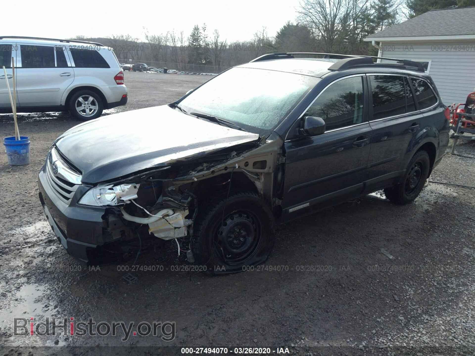 2012 SUBARU OUTBACK - VIN: 4S4BRCCC2C3286826 - Фото 2