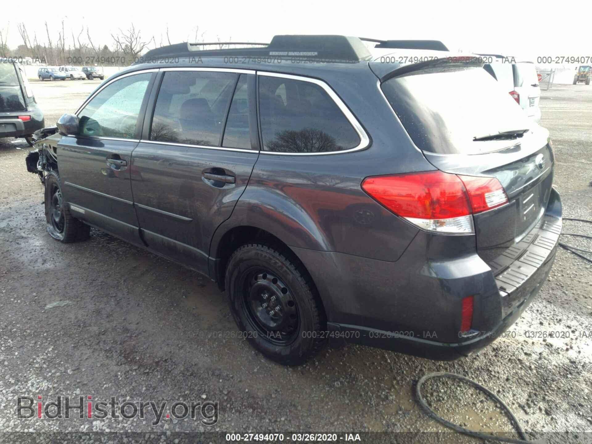 2012 SUBARU OUTBACK - VIN: 4S4BRCCC2C3286826 - Фото 3
