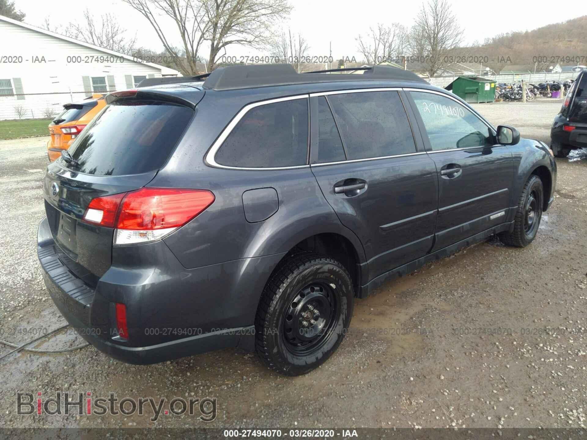 2012 SUBARU OUTBACK - VIN: 4S4BRCCC2C3286826 - Фото 4