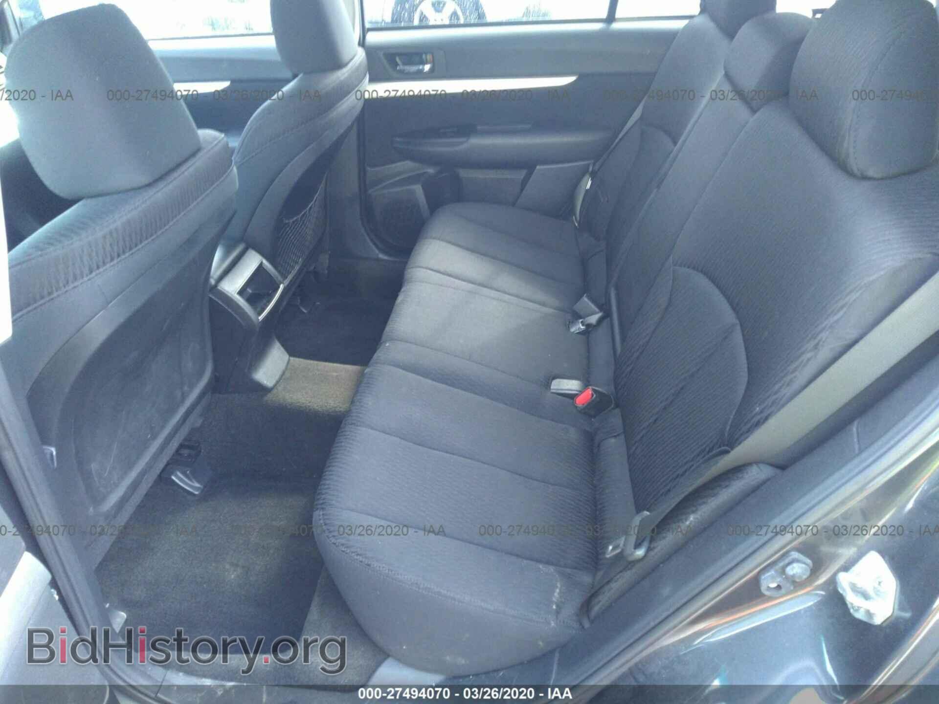2012 SUBARU OUTBACK - VIN: 4S4BRCCC2C3286826 - Фото 8