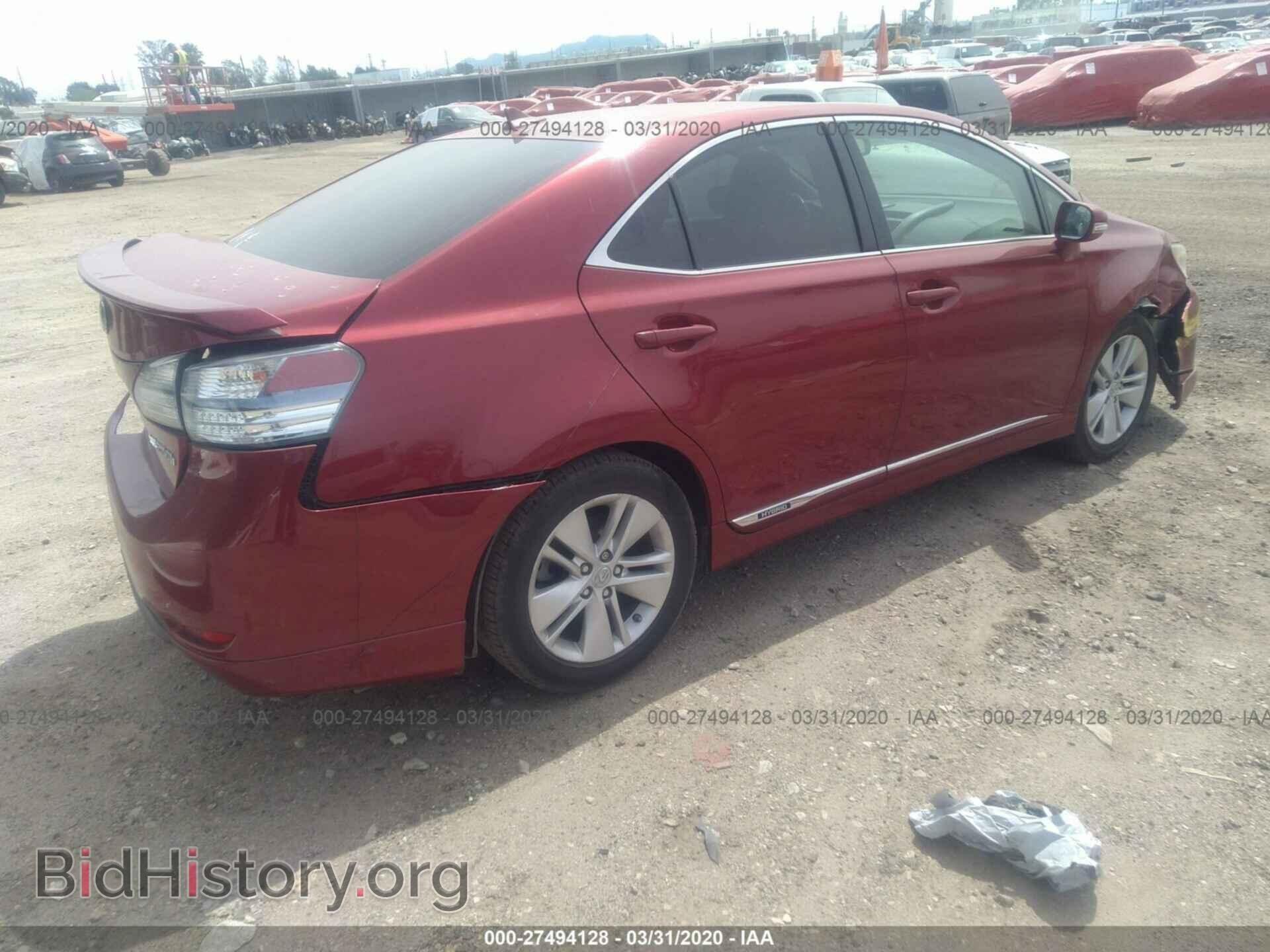 2010 LEXUS HS - VIN: JTHBB1BA8A2029099 - Фото 4