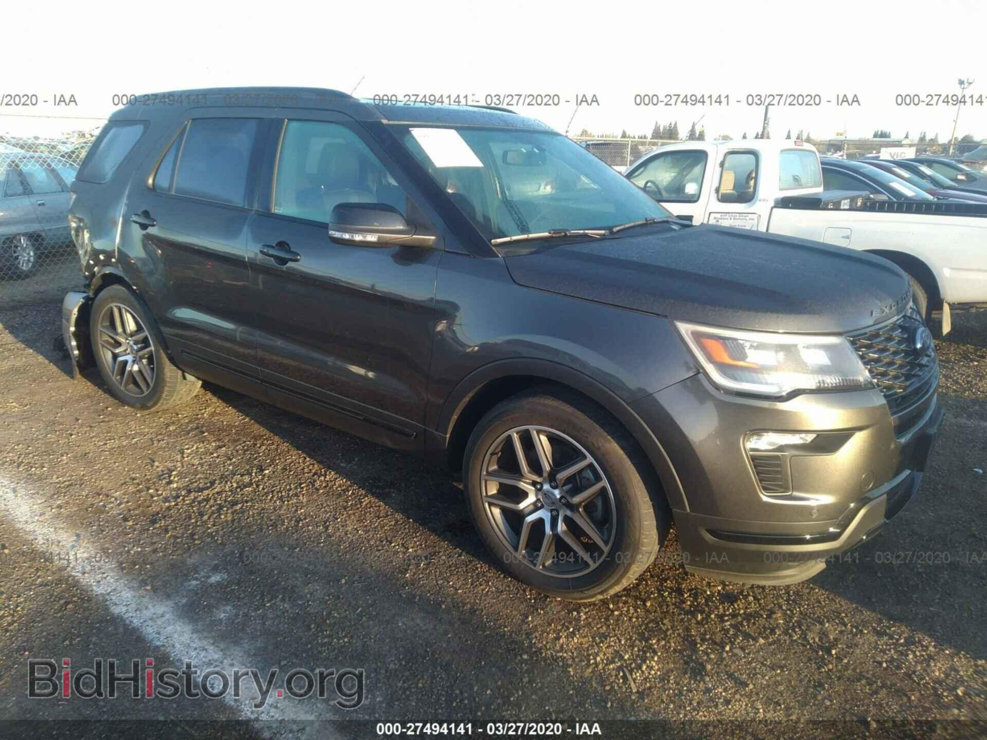 Фотография 1FM5K8GT6JGB32280 - FORD EXPLORER 2018