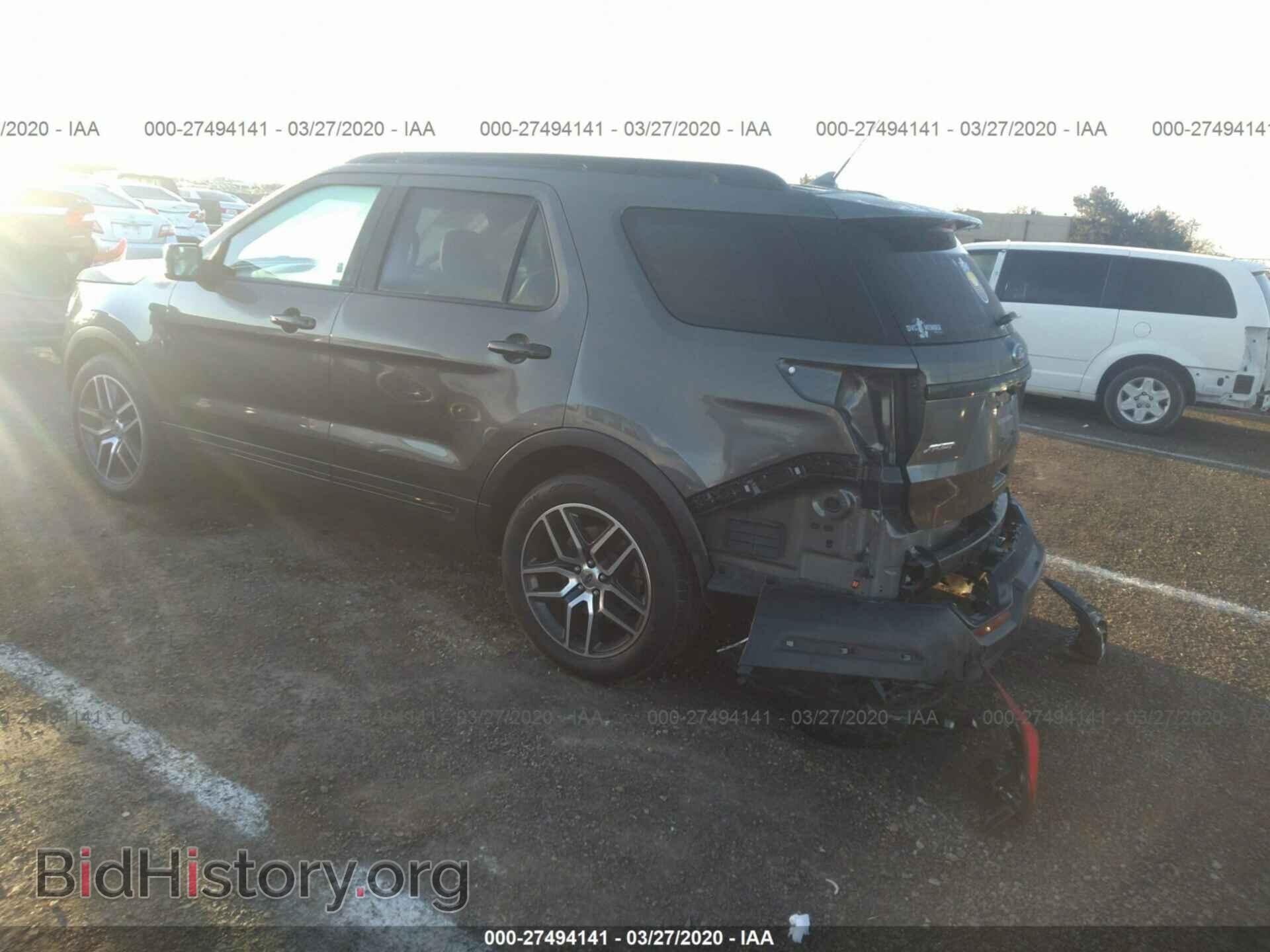 2018 FORD EXPLORER - VIN: 1FM5K8GT6JGB32280 - Фото 3