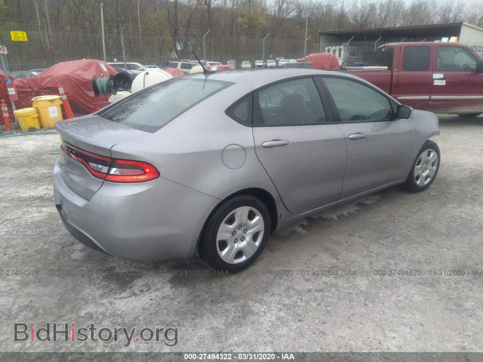 2015 DODGE DART - VIN: 1C3CDFAA3FD224882 - Фото 4