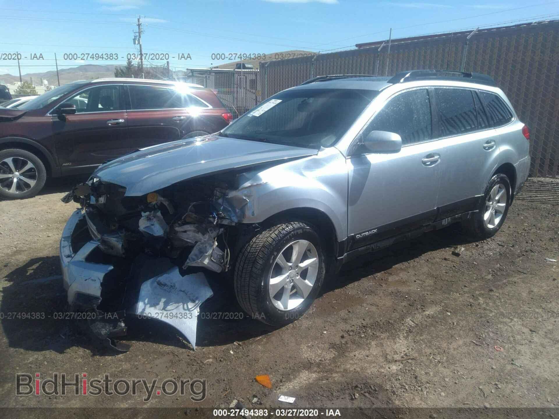 2013 SUBARU OUTBACK - VIN: 4S4BRBGC0D3322230 - Photo 2