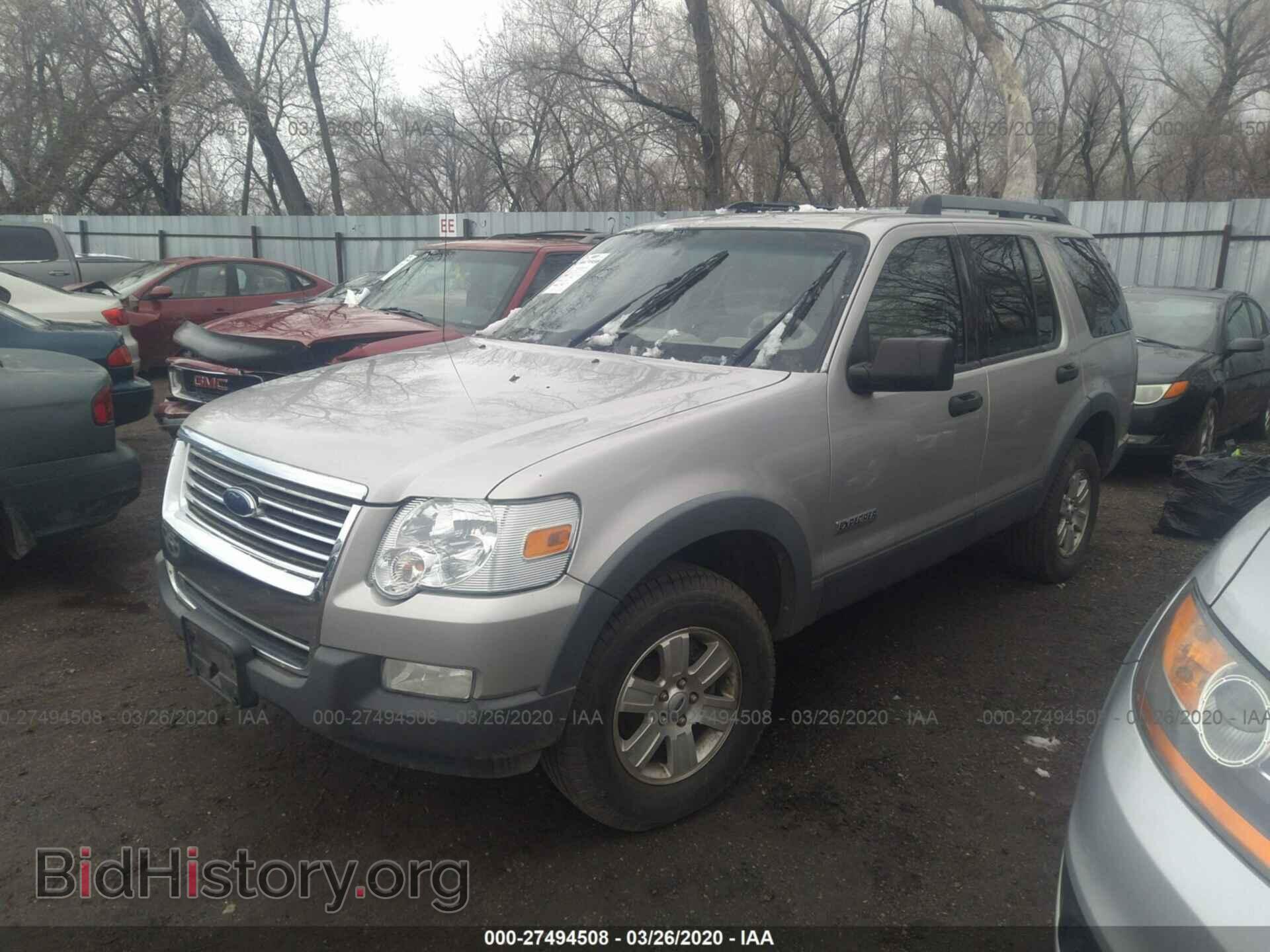2006 FORD EXPLORER - VIN: 1FMEU63E66UA69681 - Фото 2