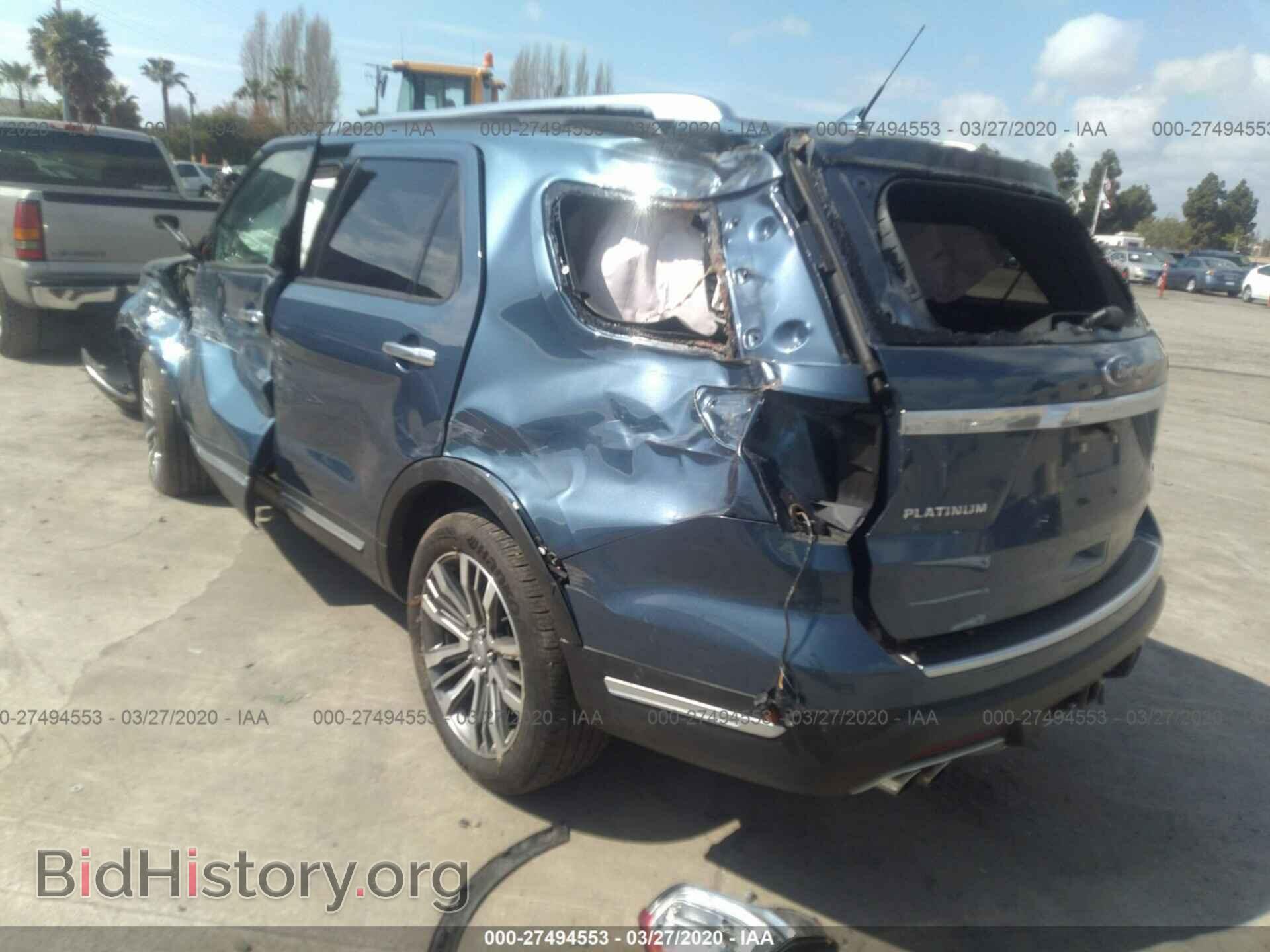 2018 FORD EXPLORER - VIN: 1FM5K8HTXJGB32541 - Photo 3