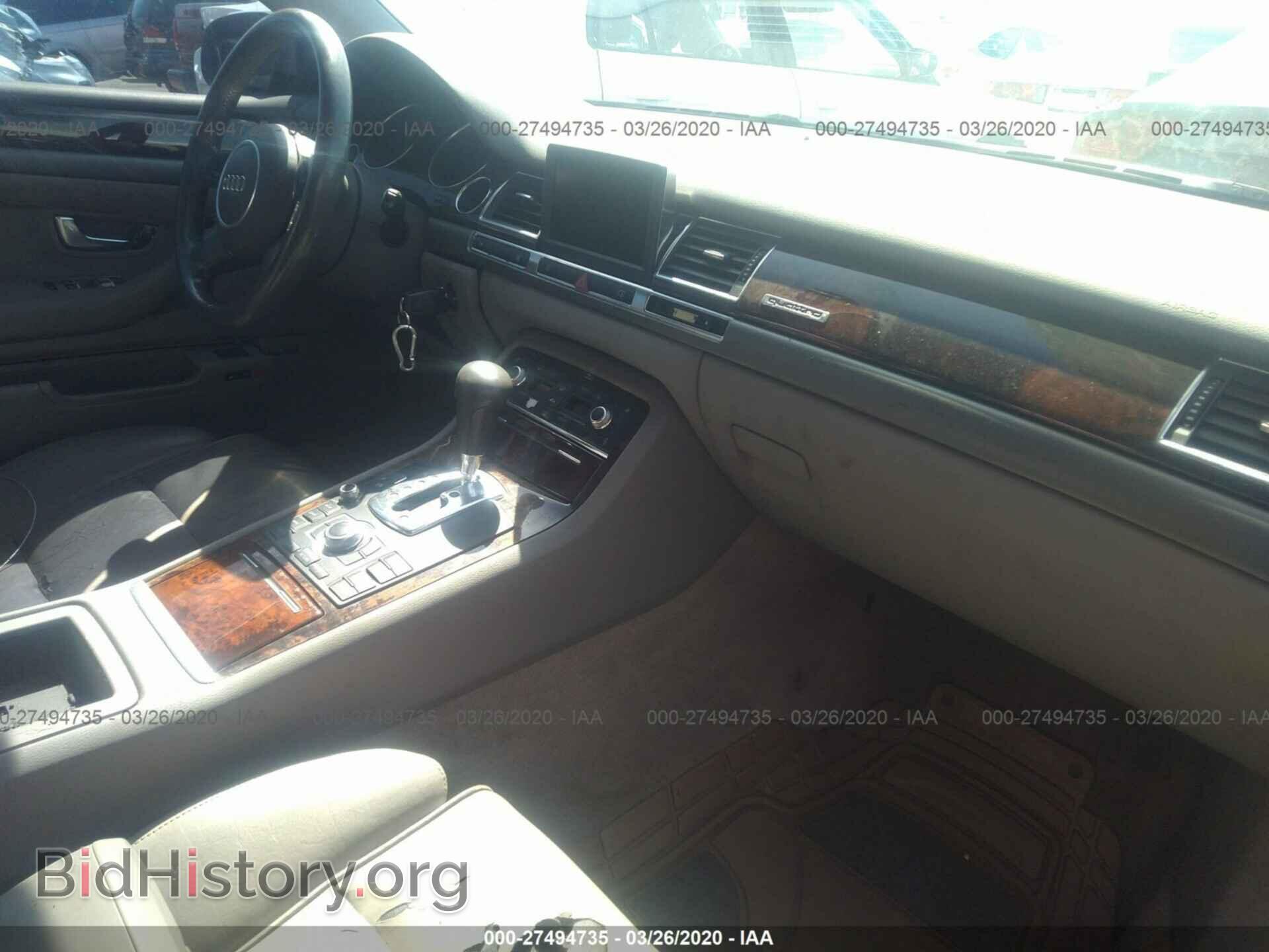 2004 AUDI A8 - VIN: WAUML44E54N000667 - Фото 5