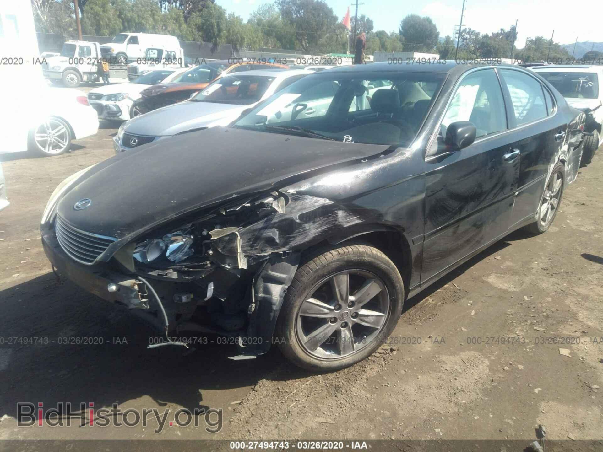 2005 LEXUS ES - VIN: JTHBA30G655069580 - Фото 2