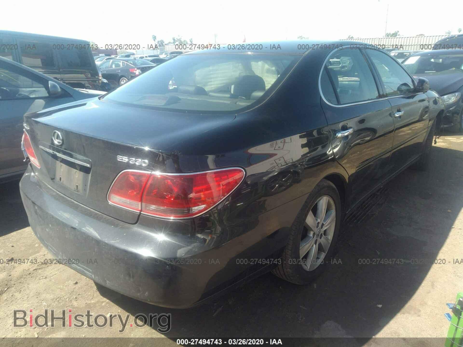 2005 LEXUS ES - VIN: JTHBA30G655069580 - Фото 4