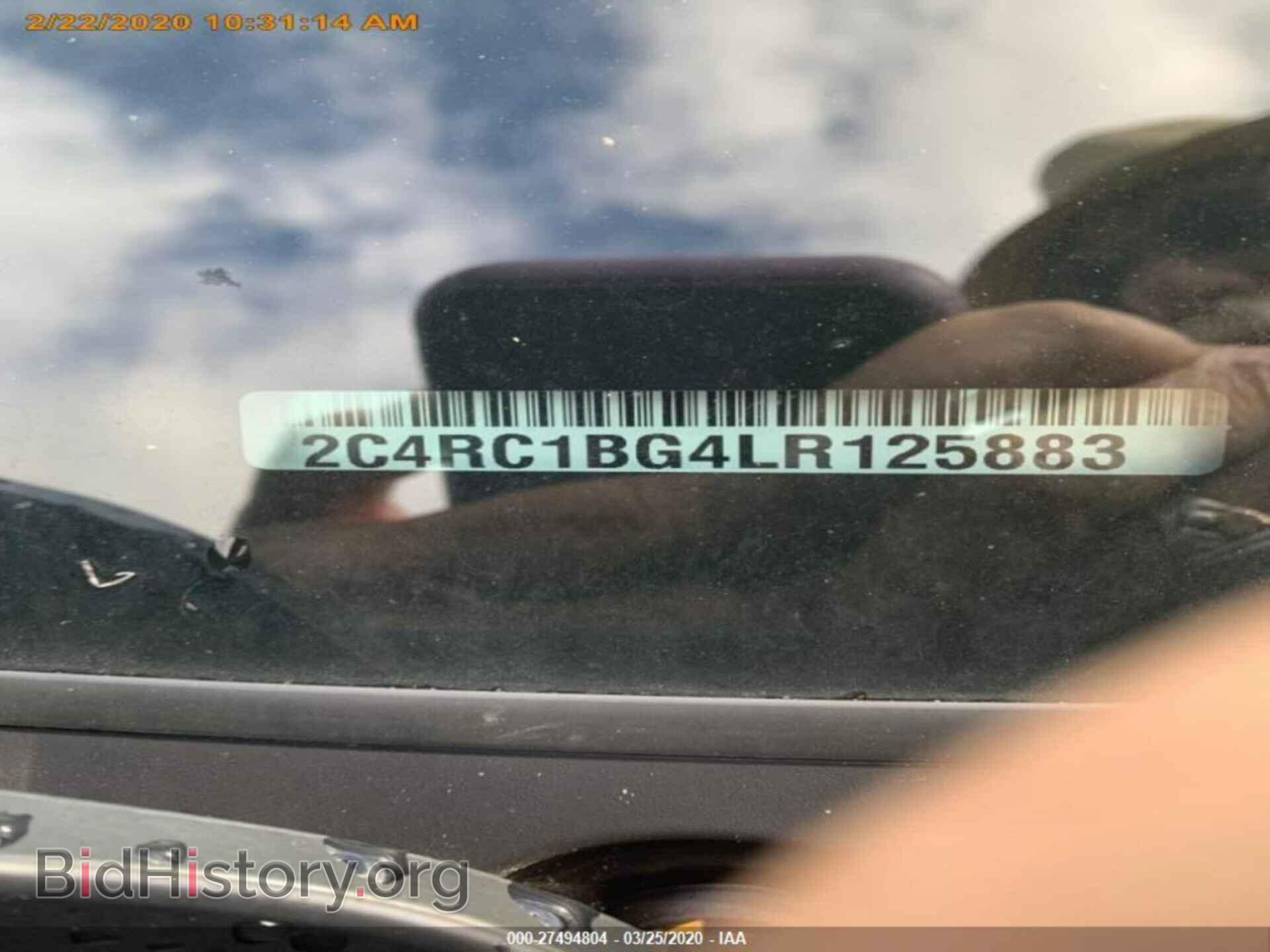 2020 CHRYSLER PACIFICA - VIN: 2C4RC1BG4LR125883 - Фото 8
