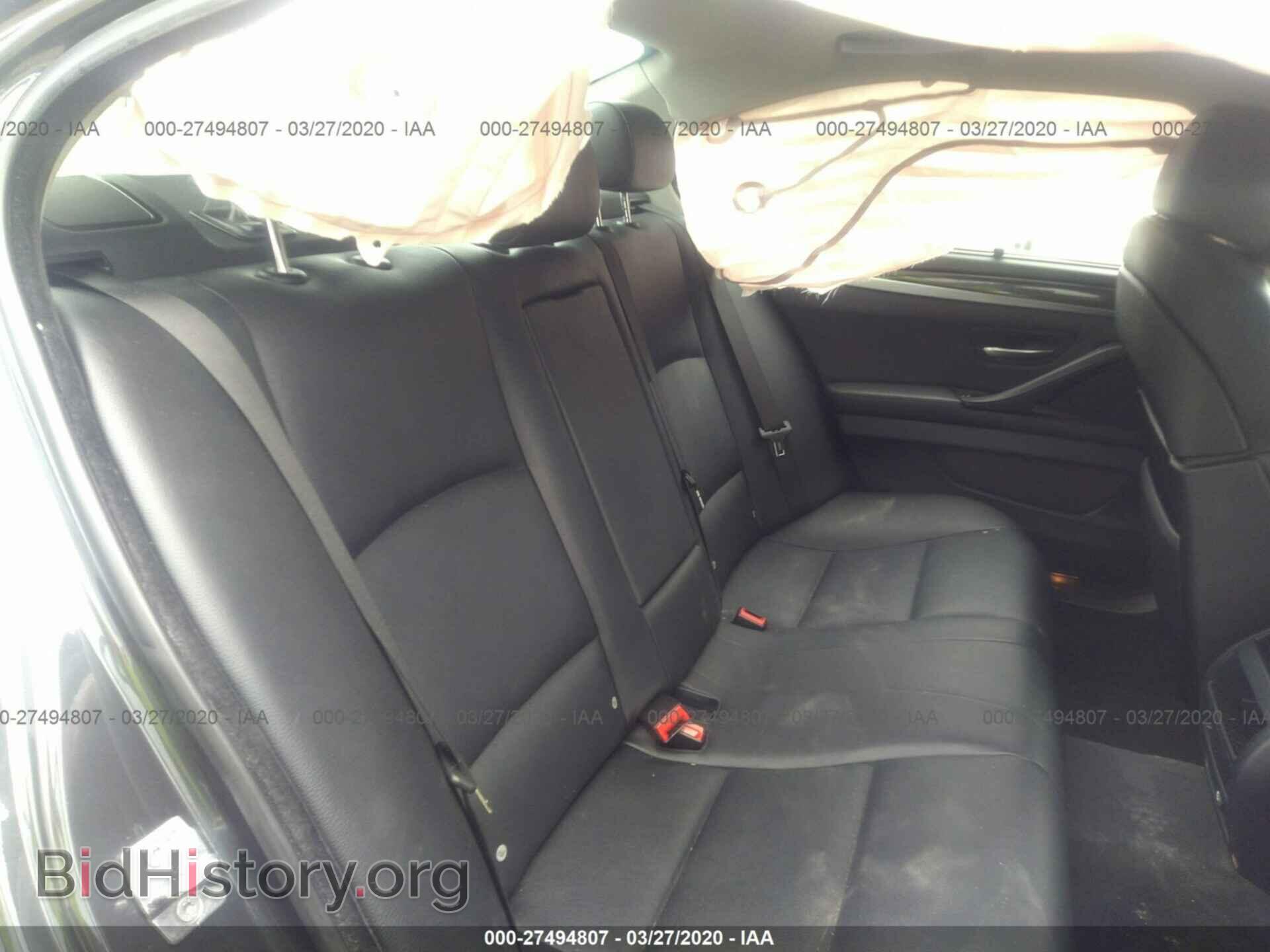 2011 BMW 528 - VIN: WBAFR1C56BDS35542 - Фото 8