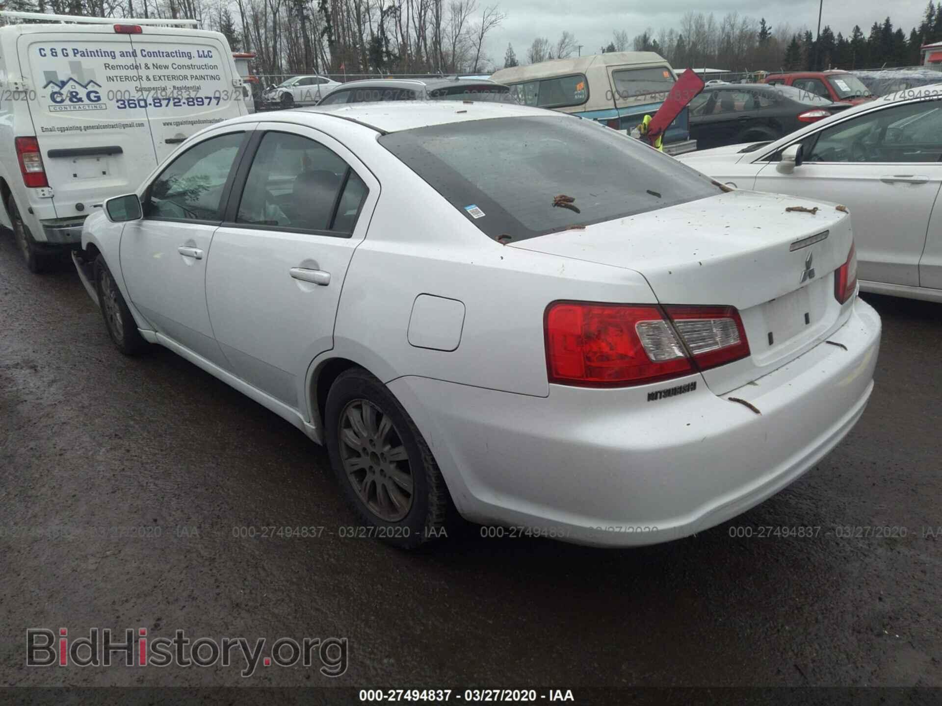 2012 MITSUBISHI GALANT - VIN: 4A32B2FF3CE012867 - Фото 3